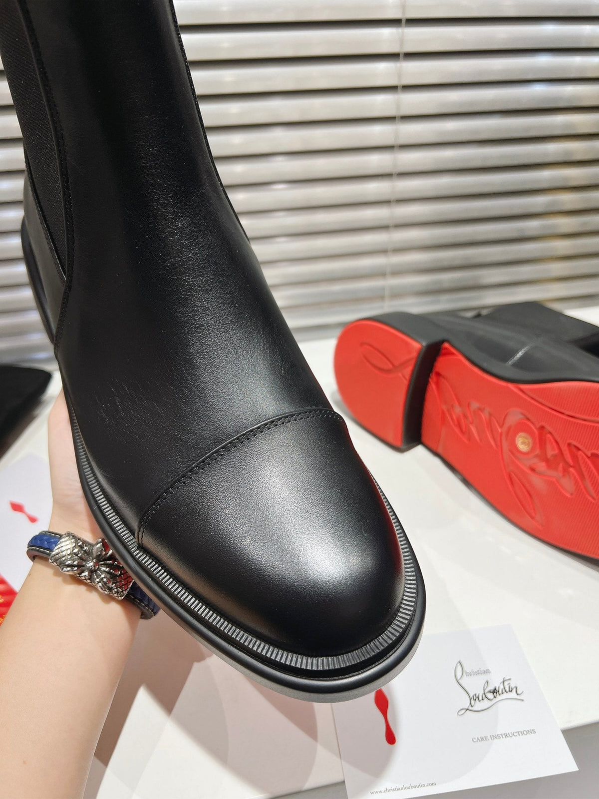 CL 2026 Chelsea Boots Black Black Logo Leather 193555
