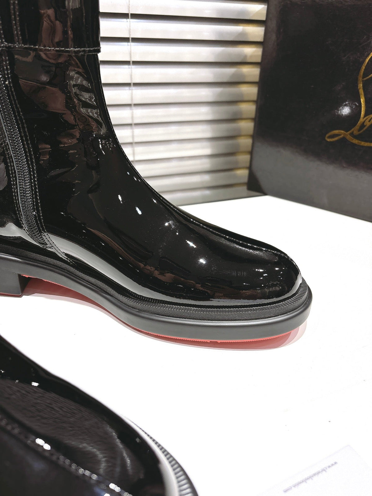 CL 2026 Ankle Boots Black Black Logo Patent Leather 193554