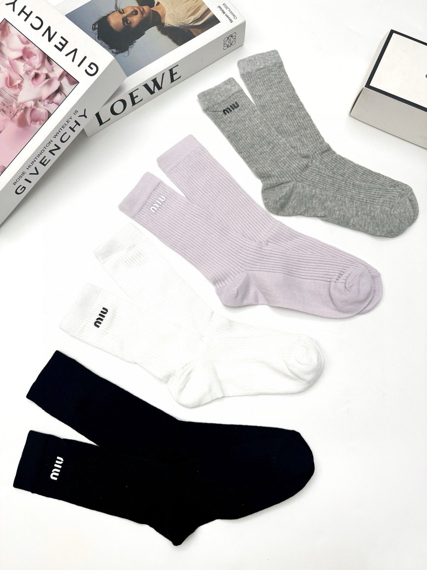 MID-CALF SOCKS 436642 (1 BOX)