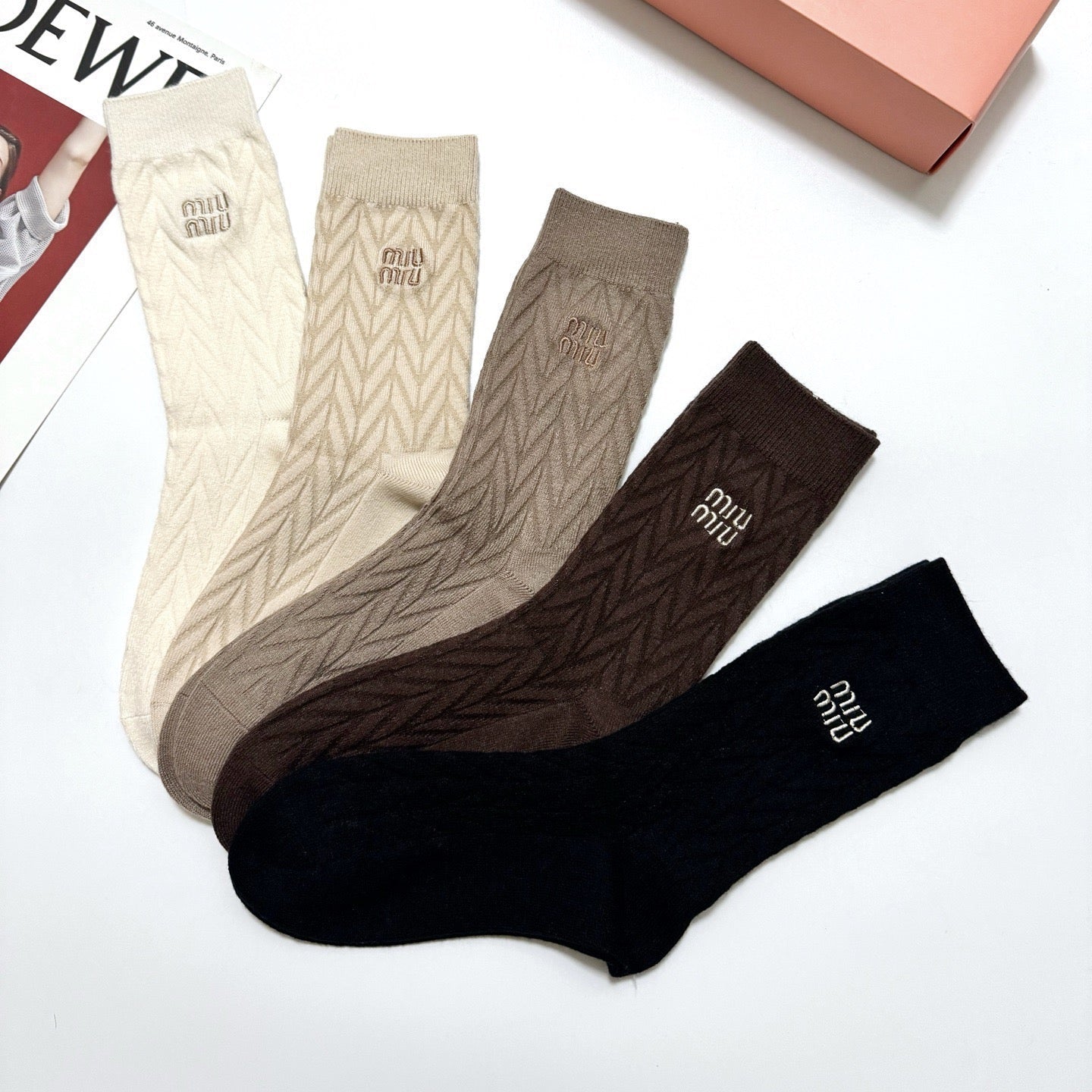 MID-CALF SOCKS 436644 (1 BOX)