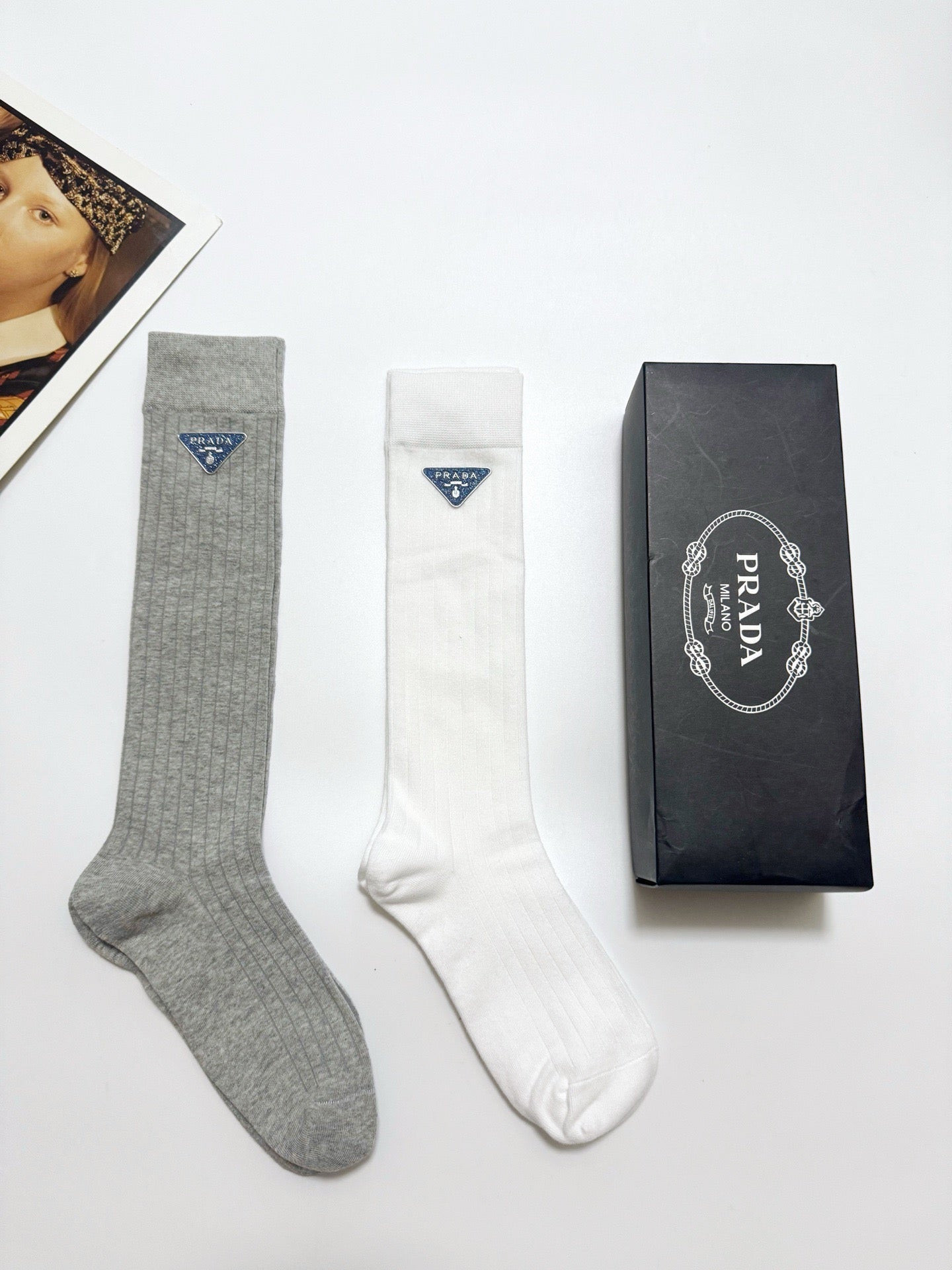 KNEE-HIGH SOCKS 438300 (1 BOX)