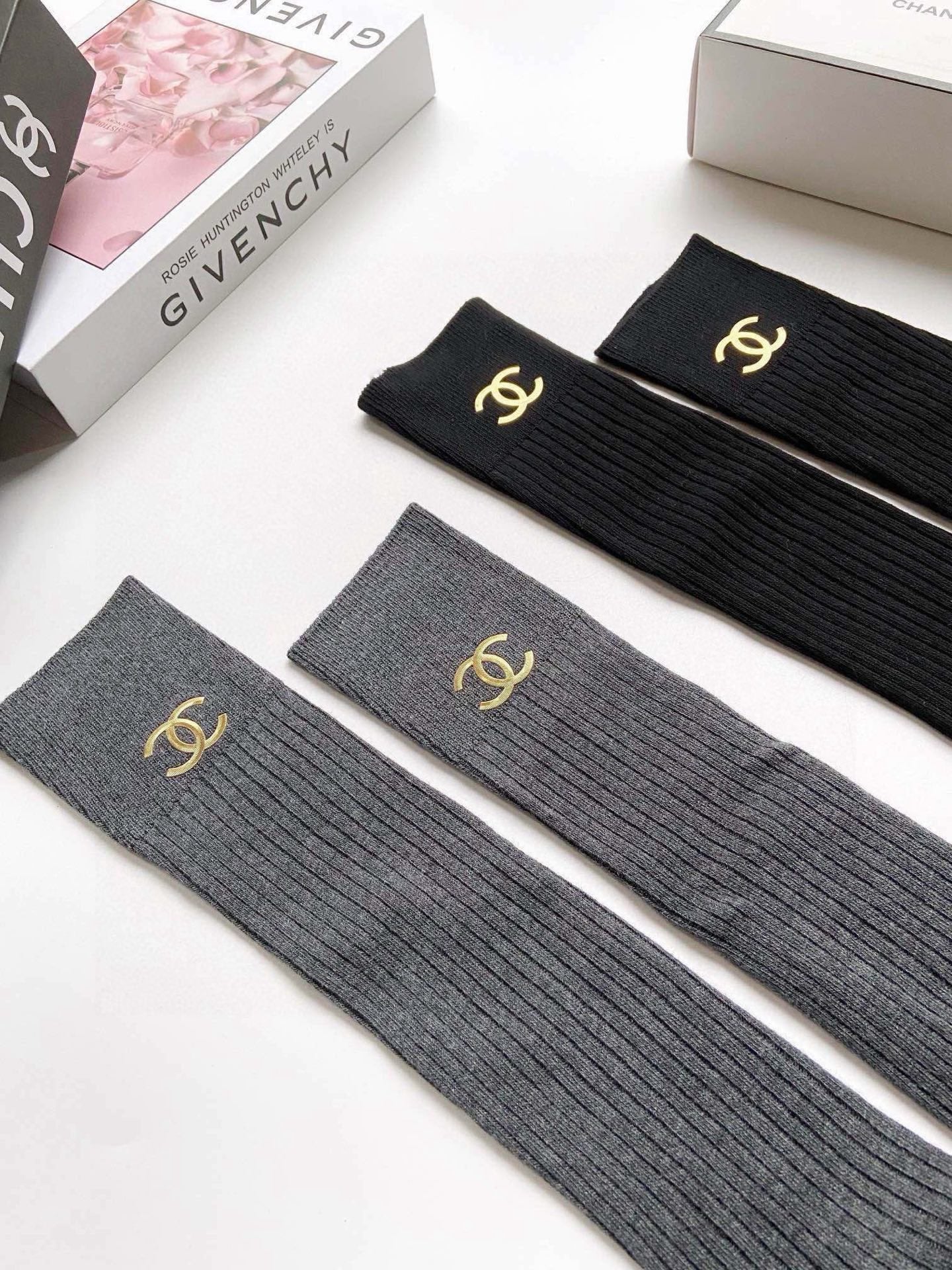 KNEE-HIGH SOCKS 438301 (1 BOX)