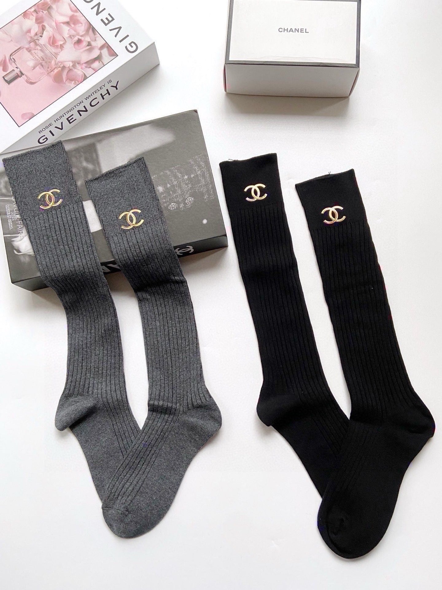KNEE-HIGH SOCKS 438301 (1 BOX)