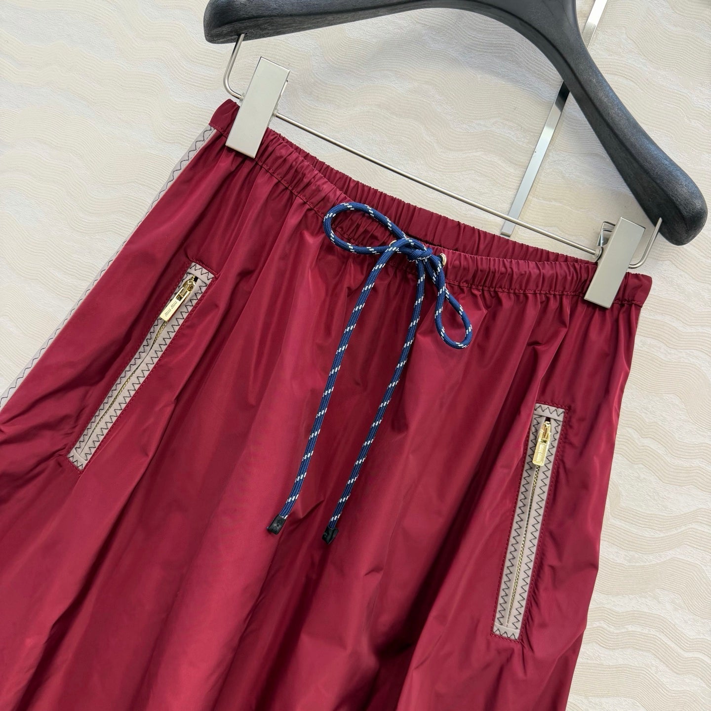 Miu 26s Skirt Red Polyamide 346209