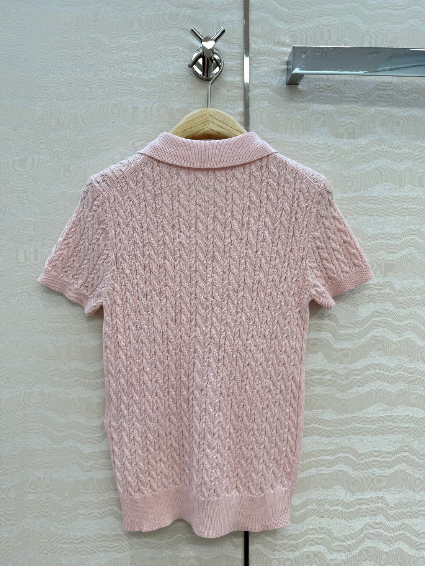 CD Médaillon Sweater Light Pink Wool 373505