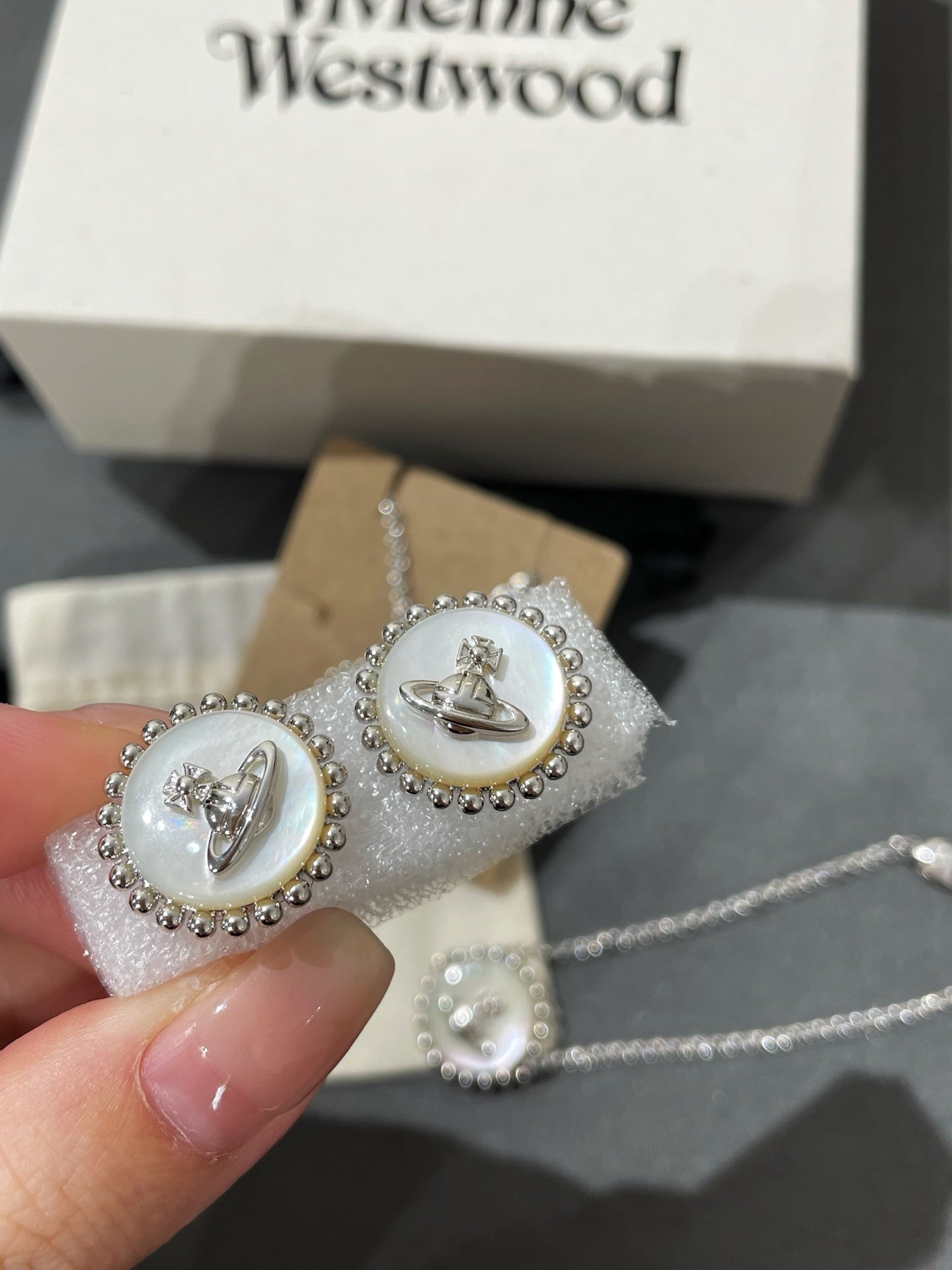 Vivienne Westwood Neyla Necklace Sliver