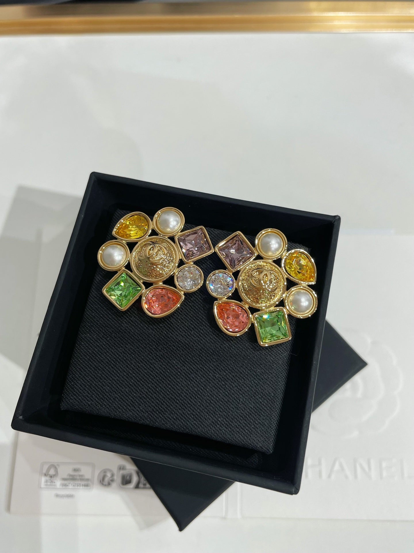 CC 26FW Colored Gold Earrings 023