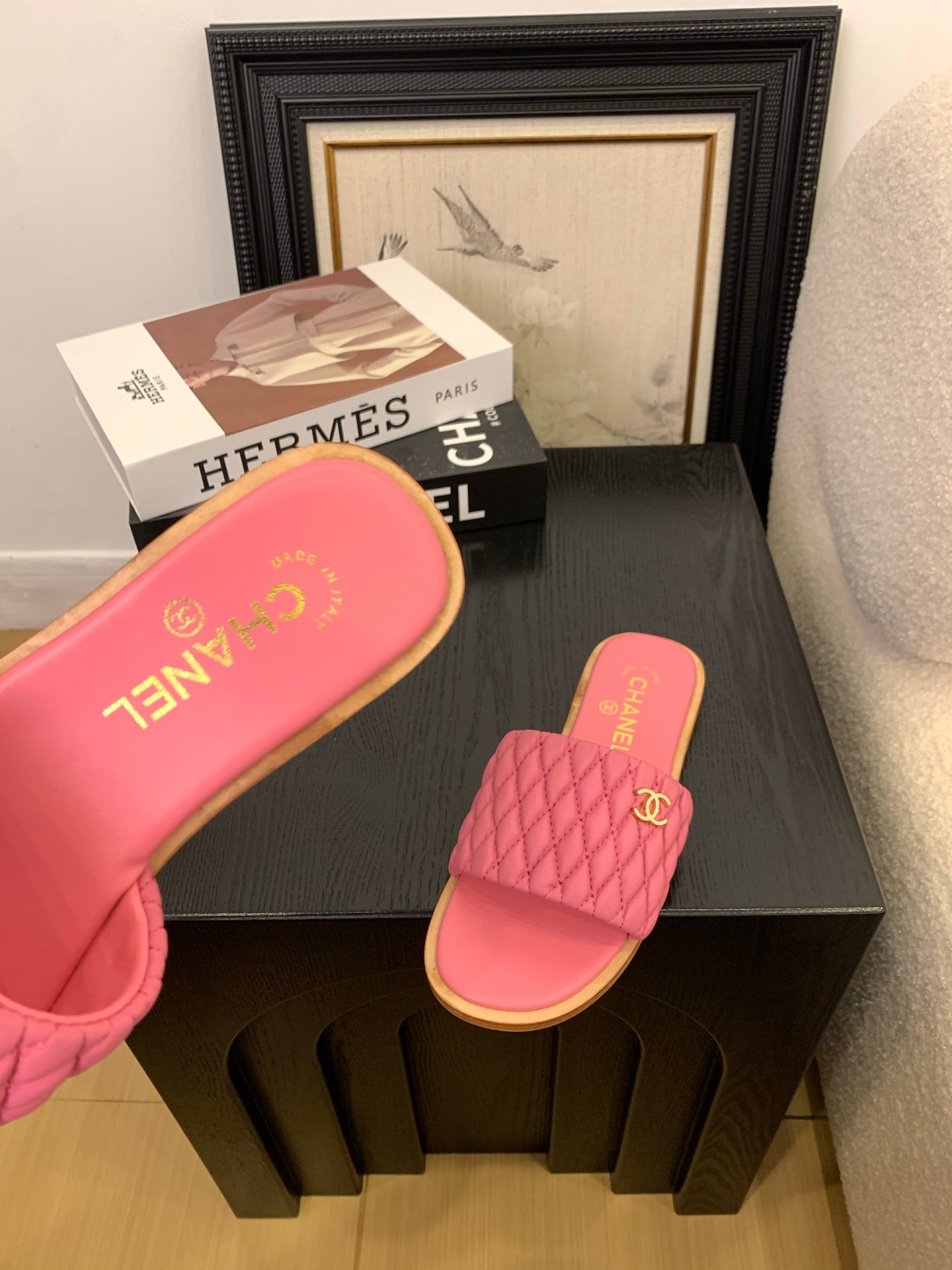 CC 25 Mule Hot Pink Sheepskin 277683