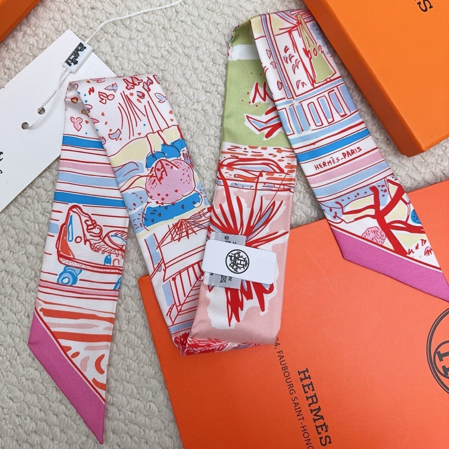 Hermes 26s Scarf 86 In Silk 309662