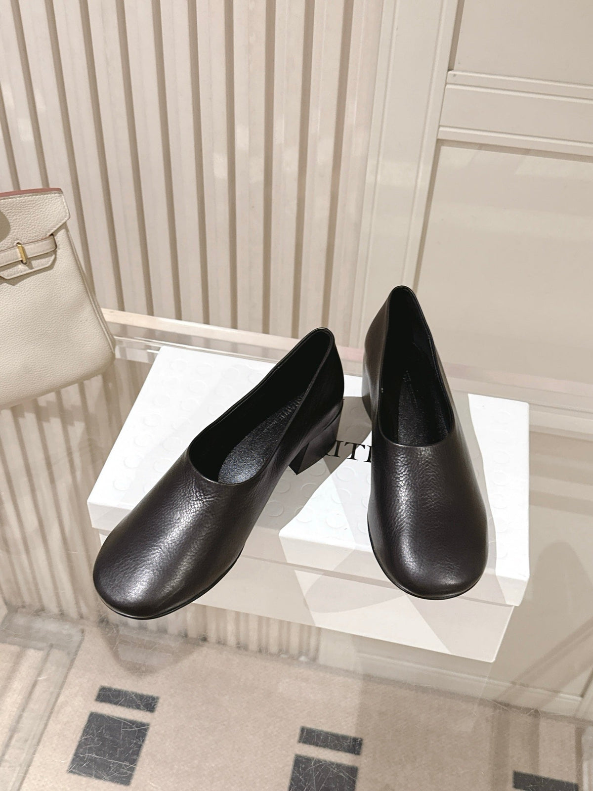 Khaite 26s Marcy Pumps 4.5cm Brown Leather 103646