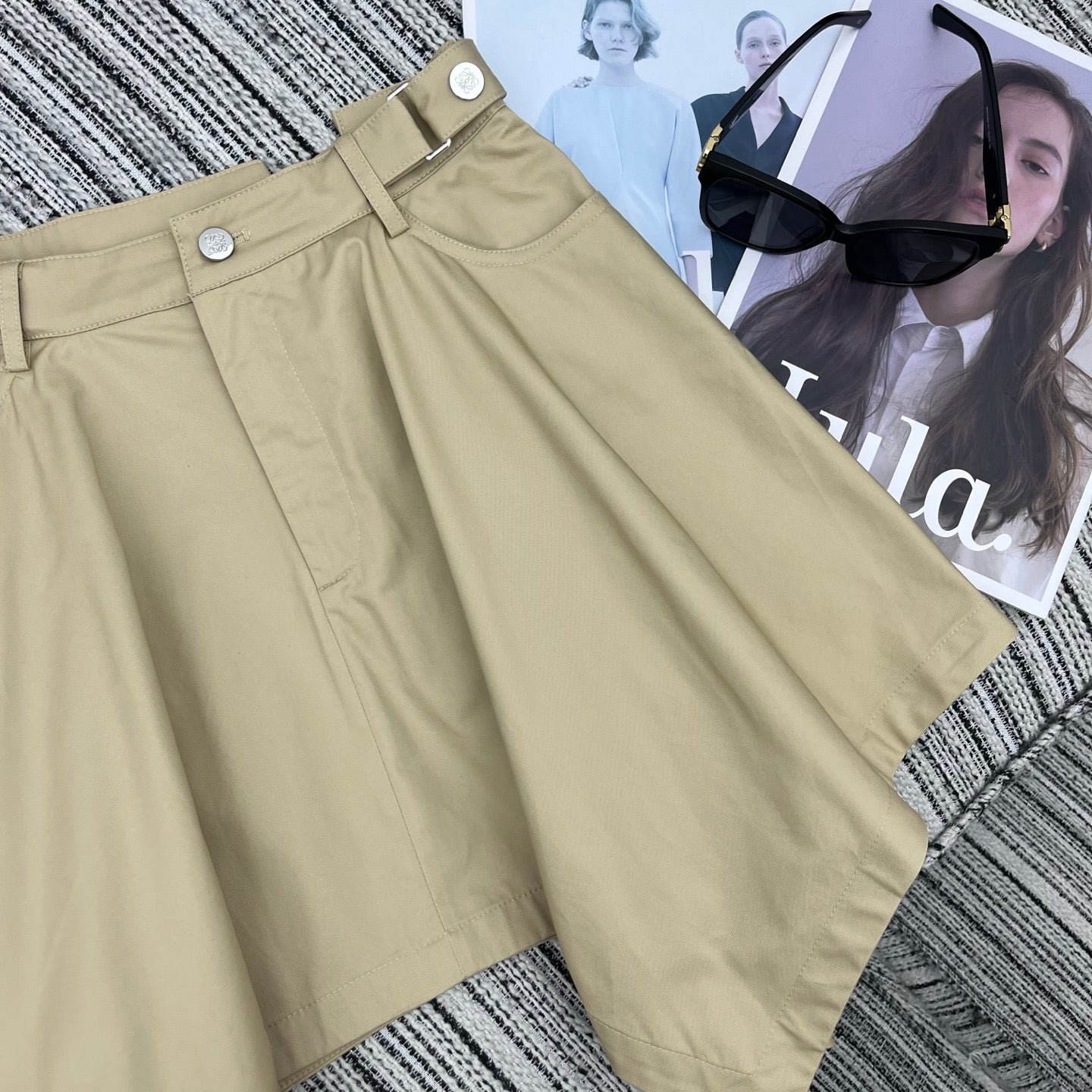 Loewe Short Skirt Khahi Cotton