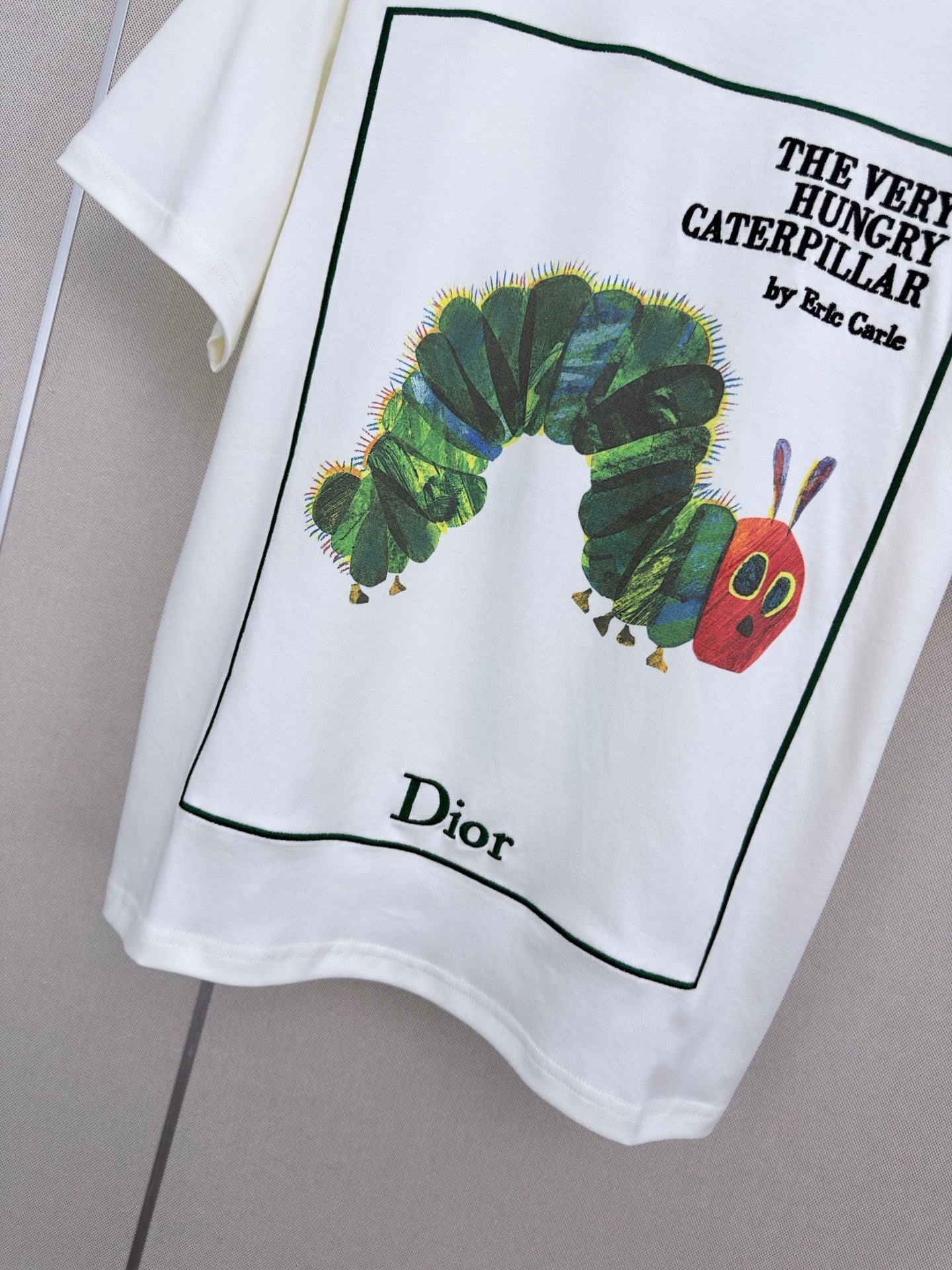 CD Dior x The Very Hungry Caterpillar T-Shirt White Cotton