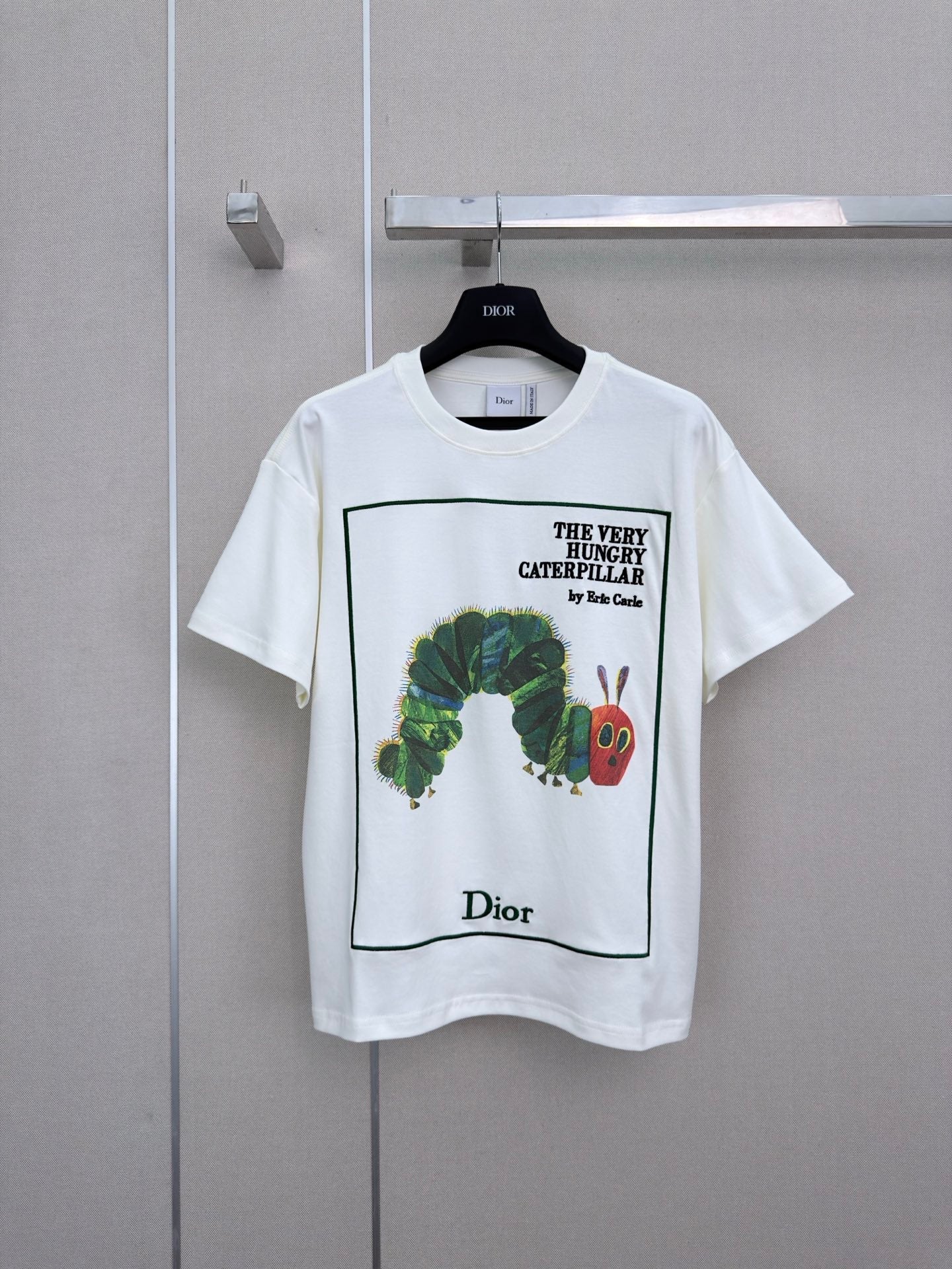 CD Dior x The Very Hungry Caterpillar T-Shirt White Cotton