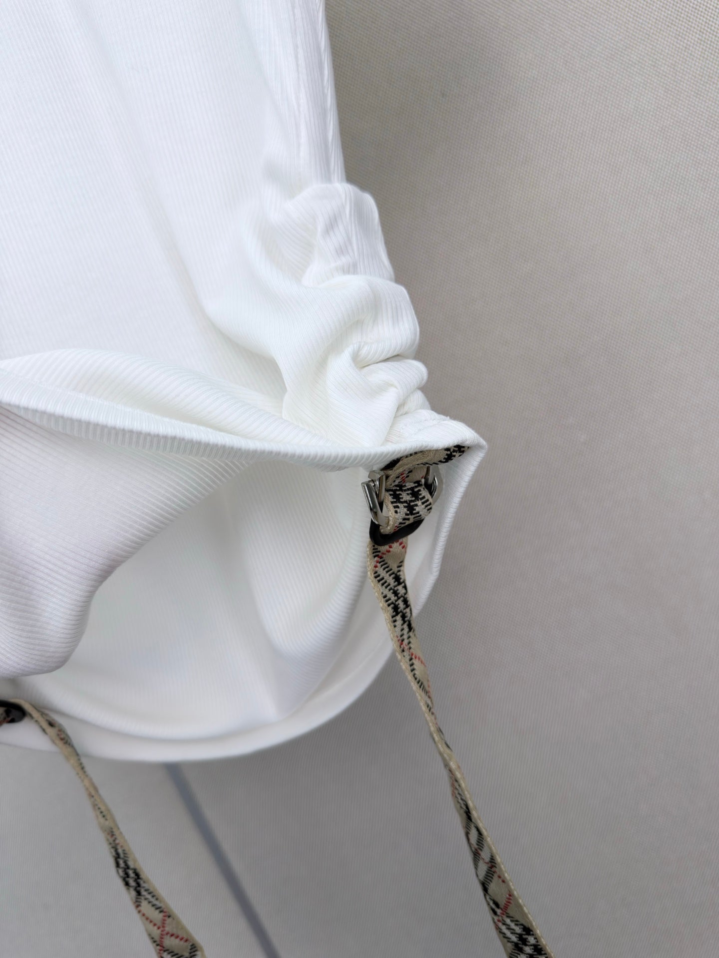 Burberry Equestrian Knight T-Shirt White Cotton