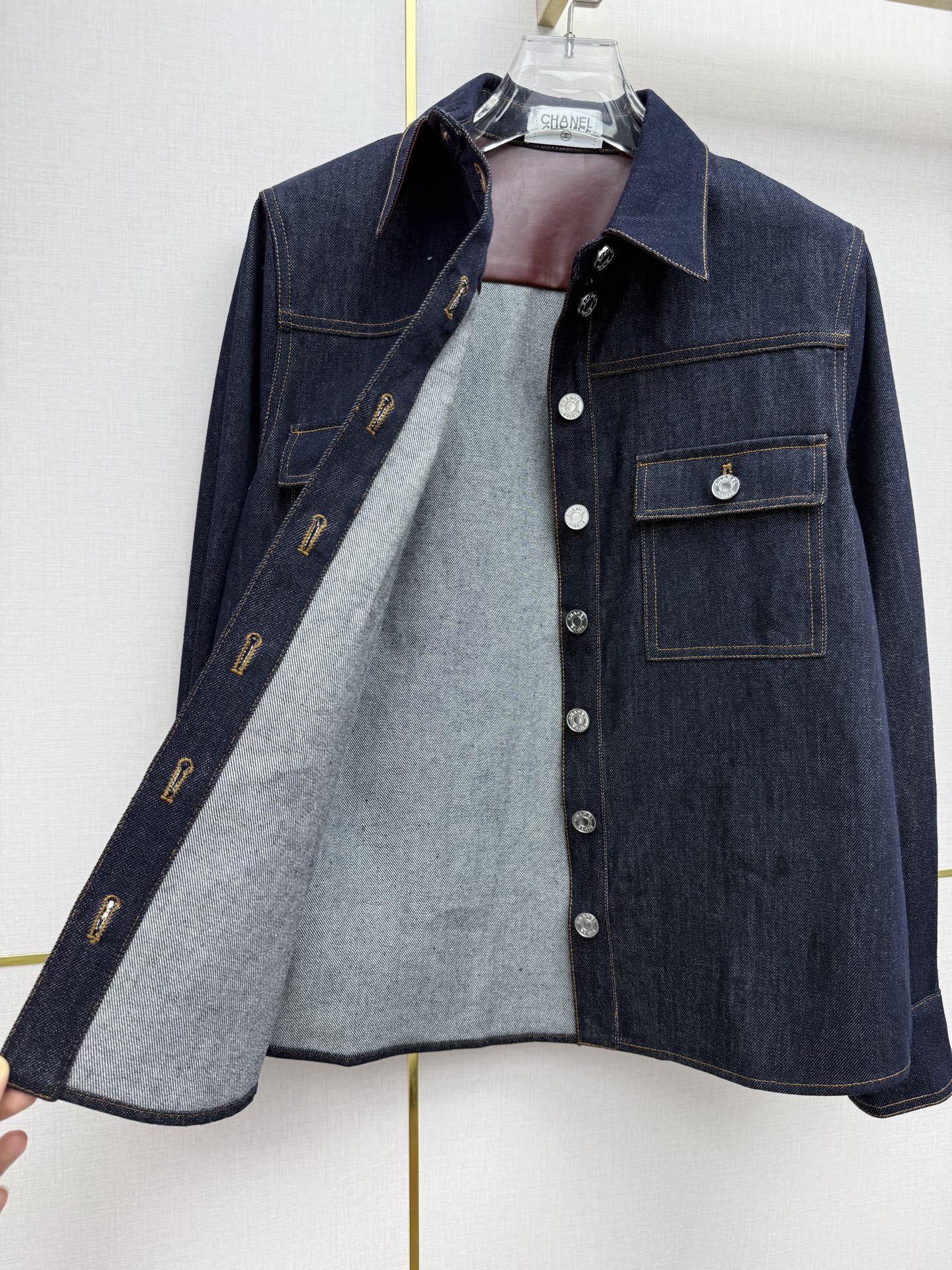 CC 26s Shirt Jacket Dark Indigo Denim 421791