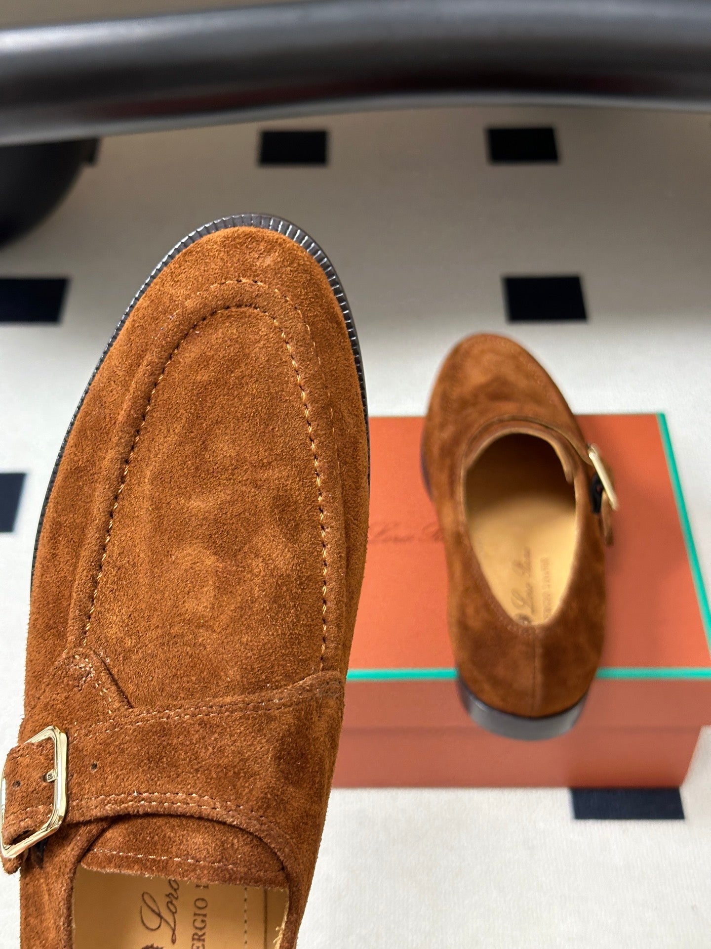 LP Sergio Loafer Brown Suede 903163