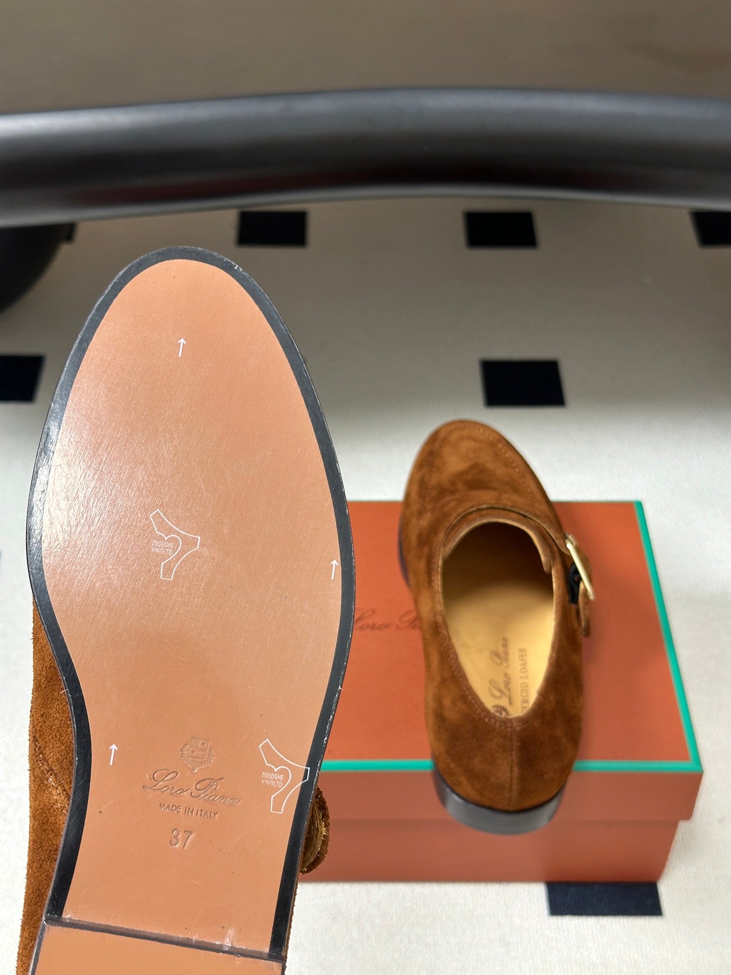 LP Sergio Loafer Brown Suede 903163