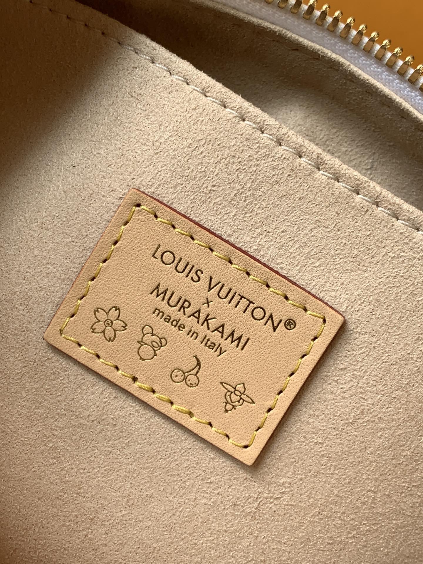 LV Boulogne PM Bag White Beige Monogram Canvas Cowhide 281679