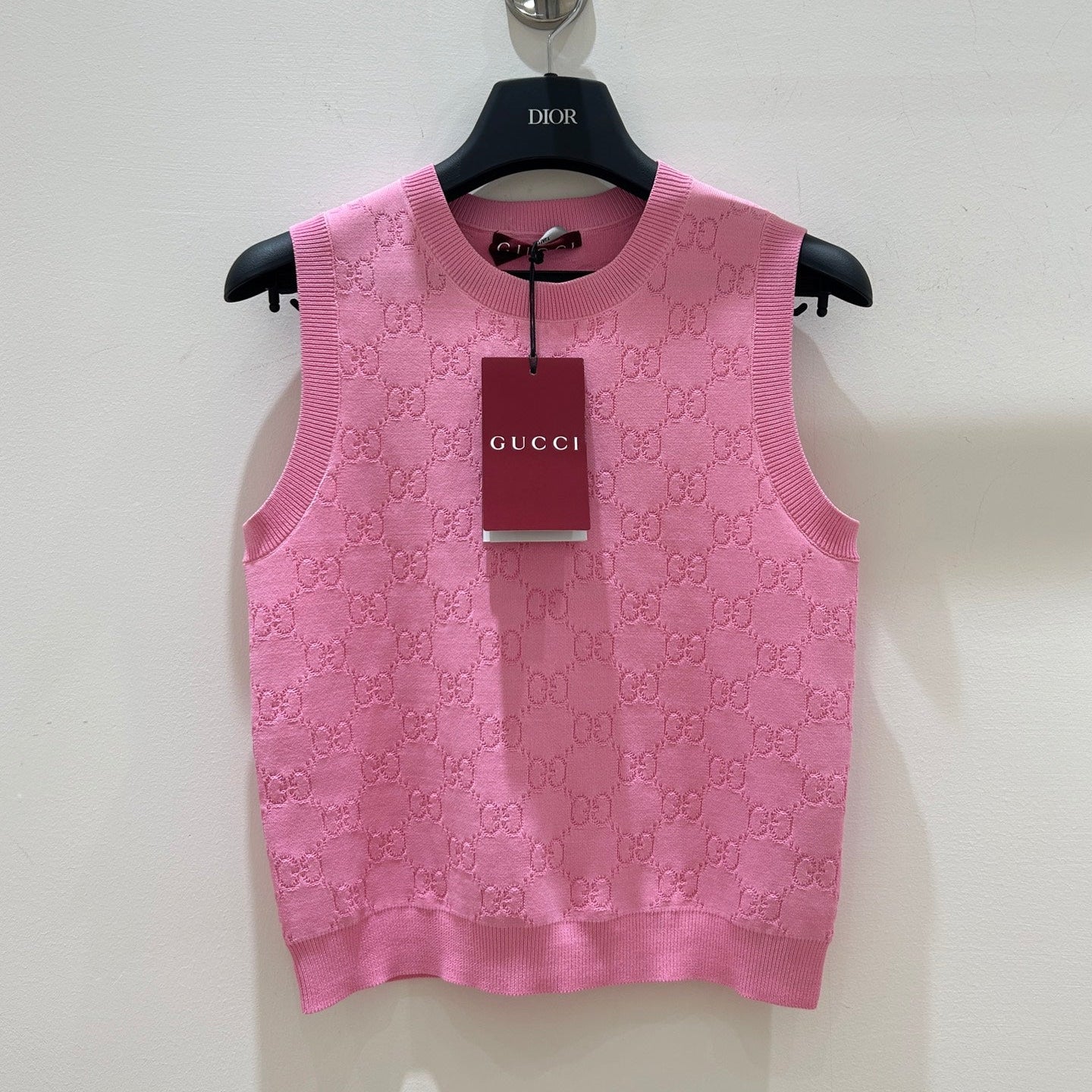 Gucci 26s Sleeveless Knit Top 486