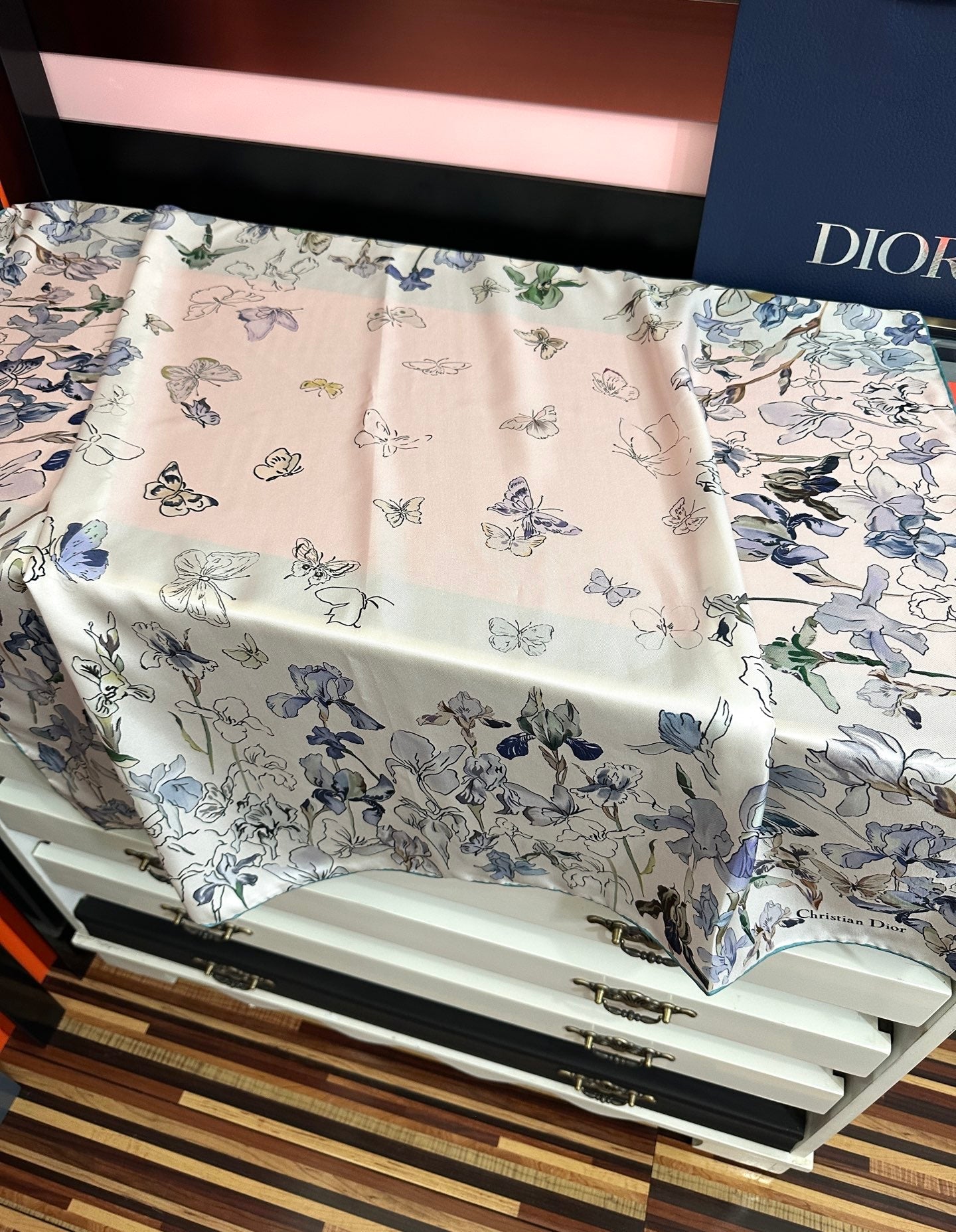 Dior 26s Scarf 90cm Silk 304667