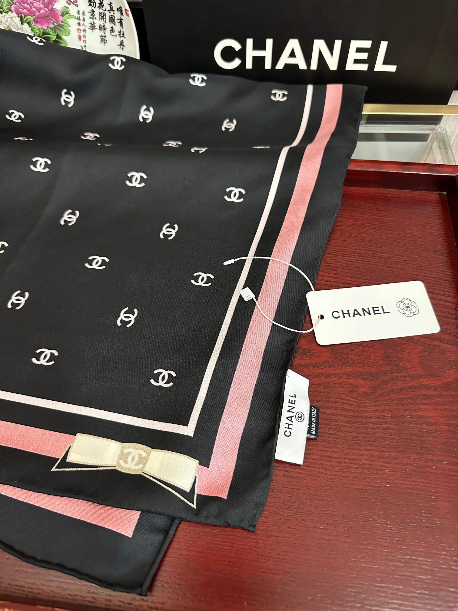 CC Scarf 90x90 Colorful Twill Silk 445034