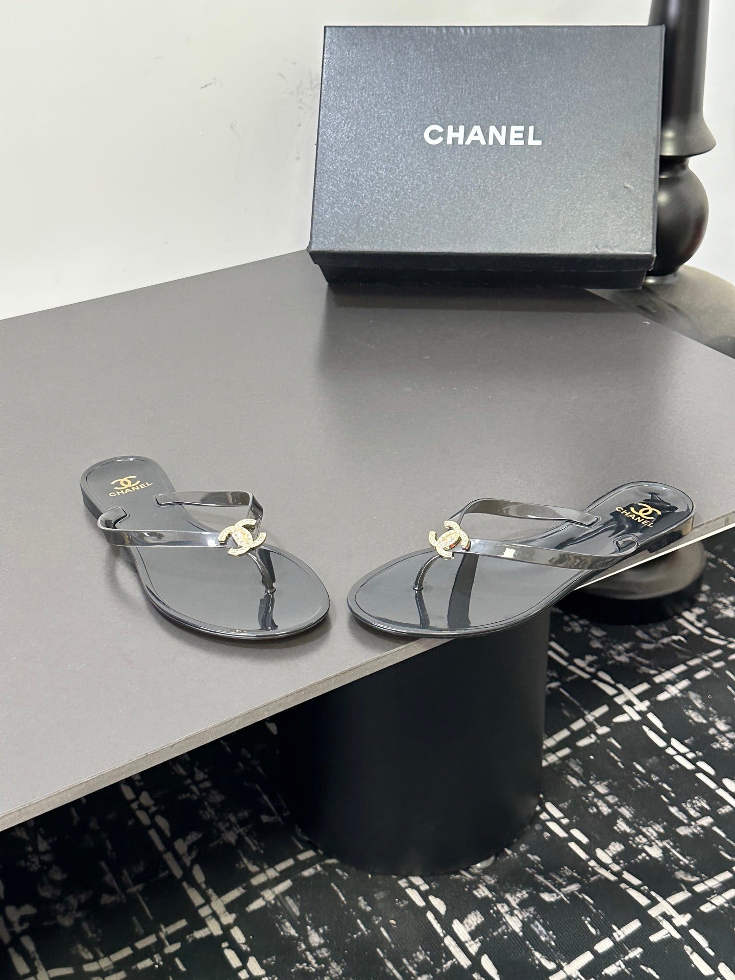 CC 26s Flip-Flops Black Eva Rubber 816395