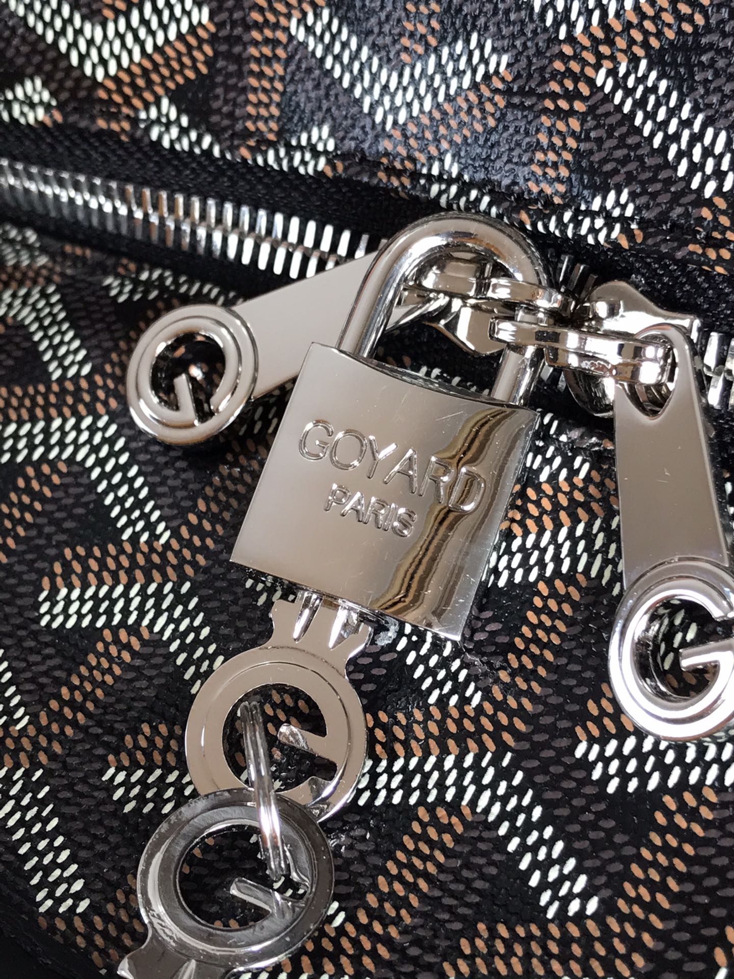 Goyard Artois GM Bag 37cm Black Canvas & Calfskin