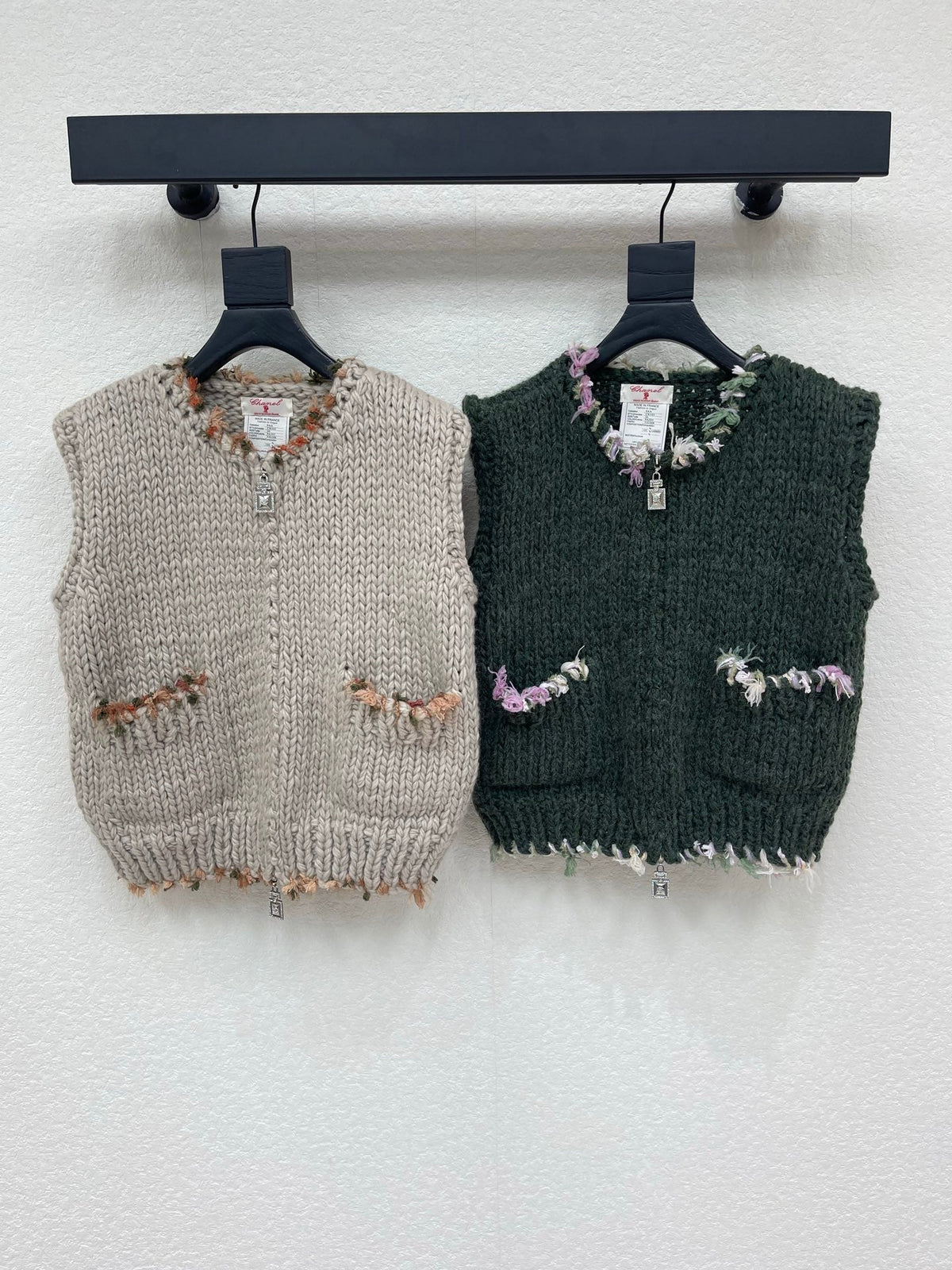CC 26s Vest Cable Knit Cashmere 430452