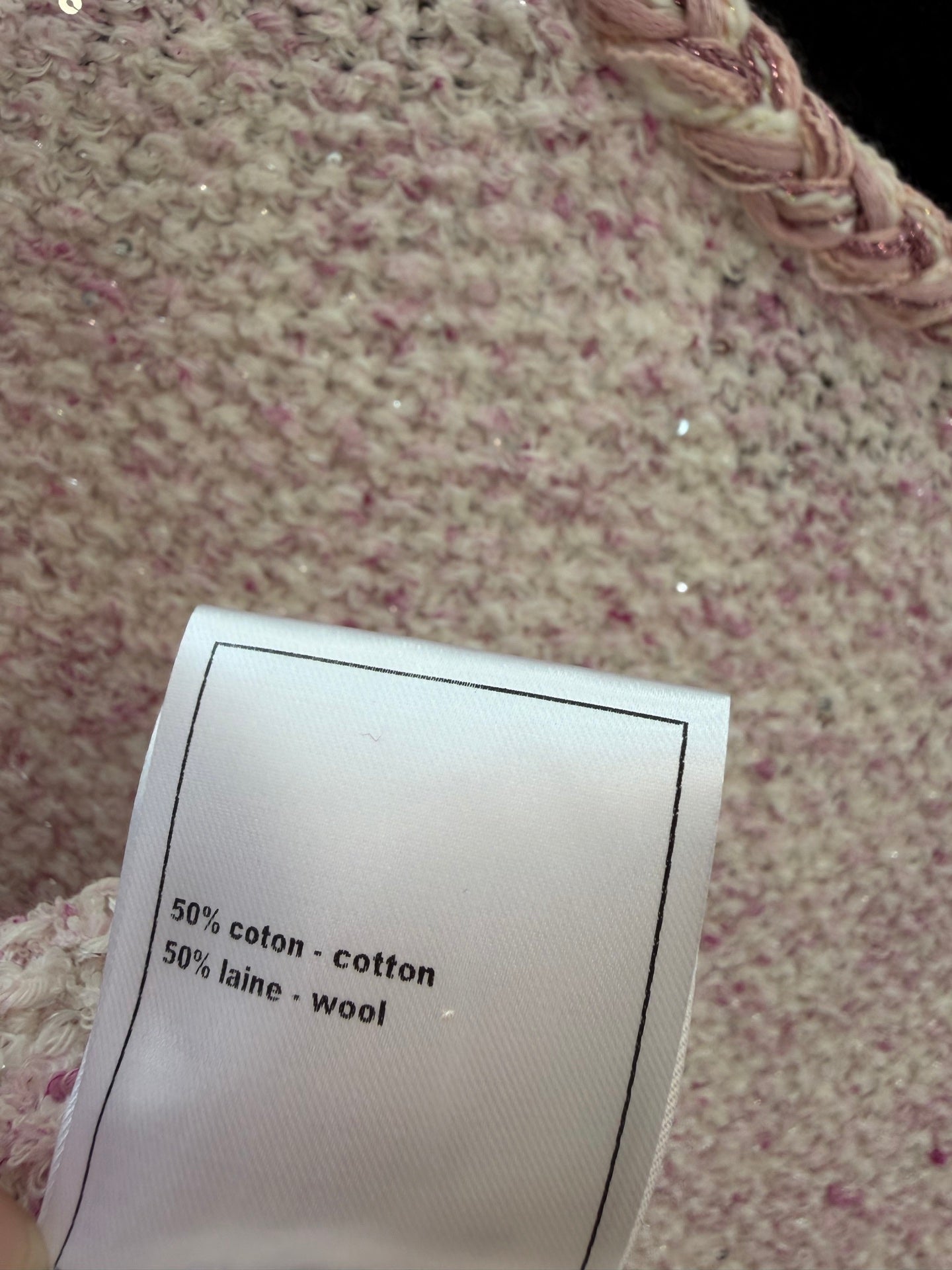 CC 26s Vest Pink Cotton Wool 424783