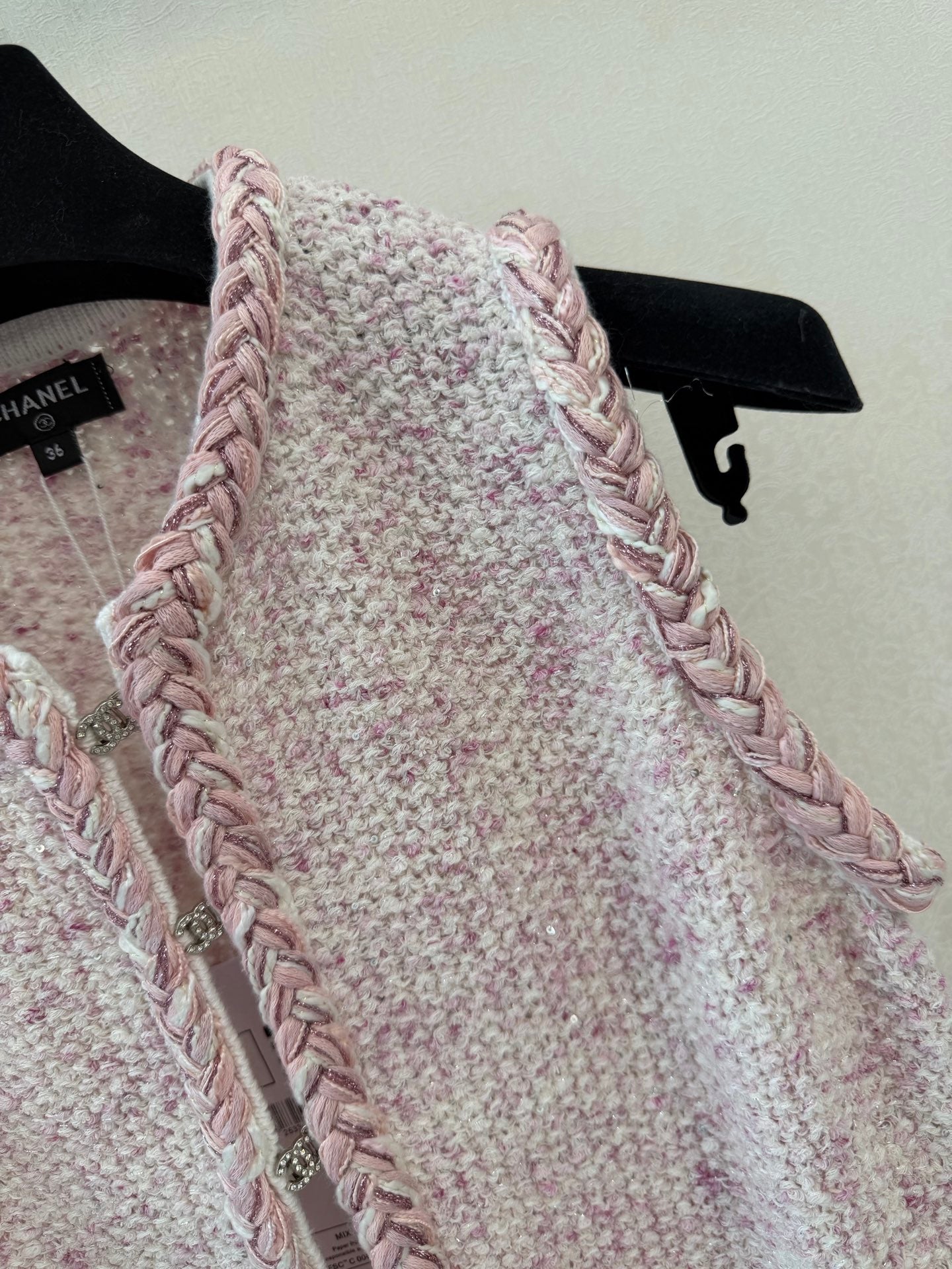 CC 26s Vest Pink Cotton Wool 424783
