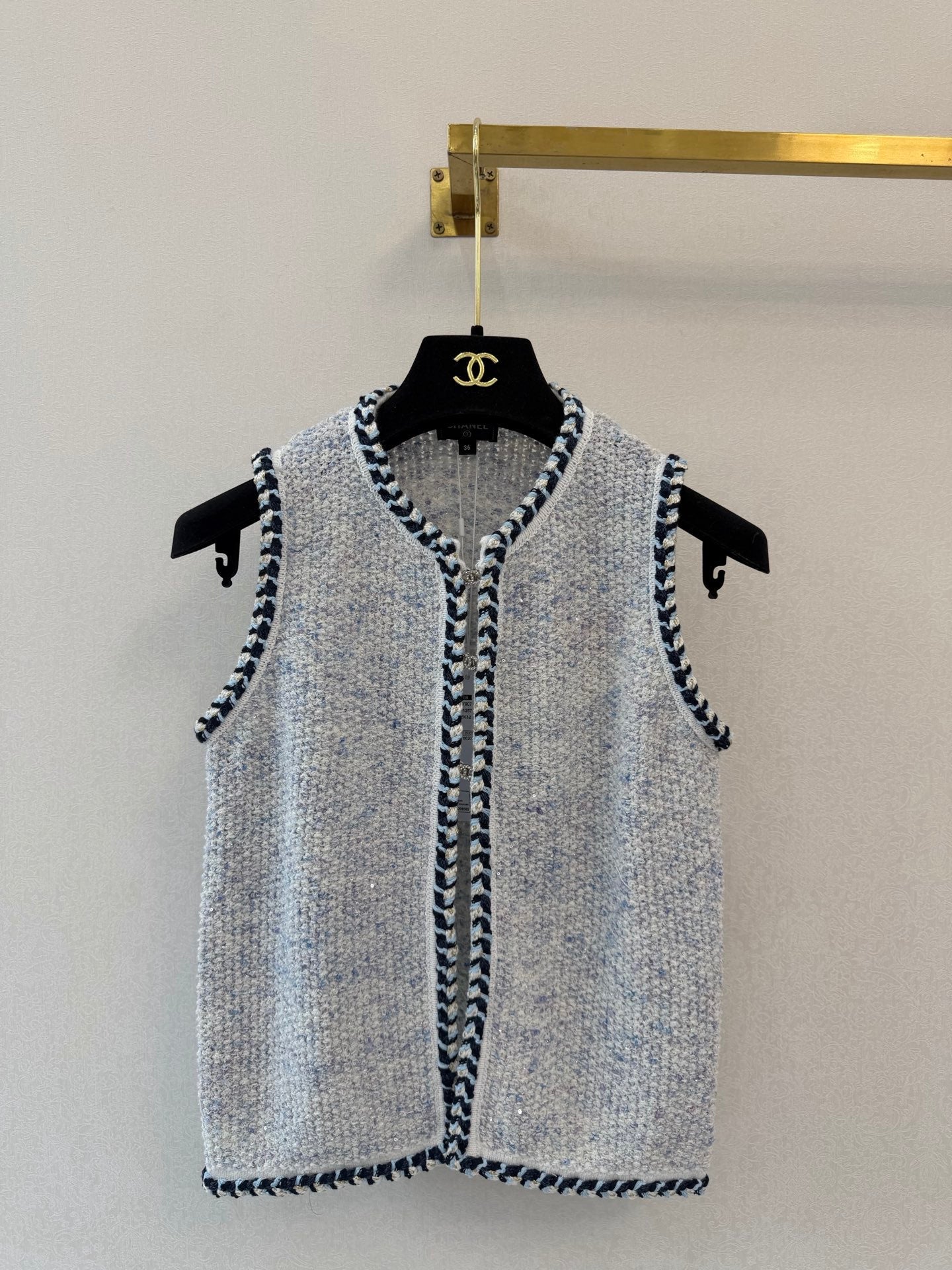 CC 26s Vest Grey Cotton Wool 424784