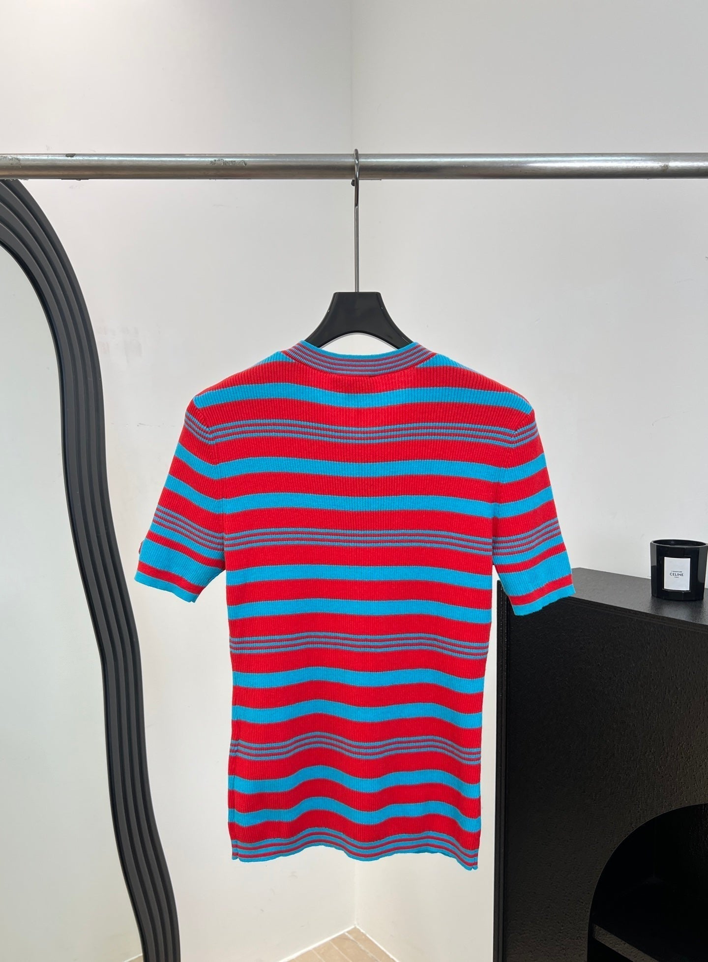 Chanel 26s Short-Sleeved Knit Shirt Style 1199