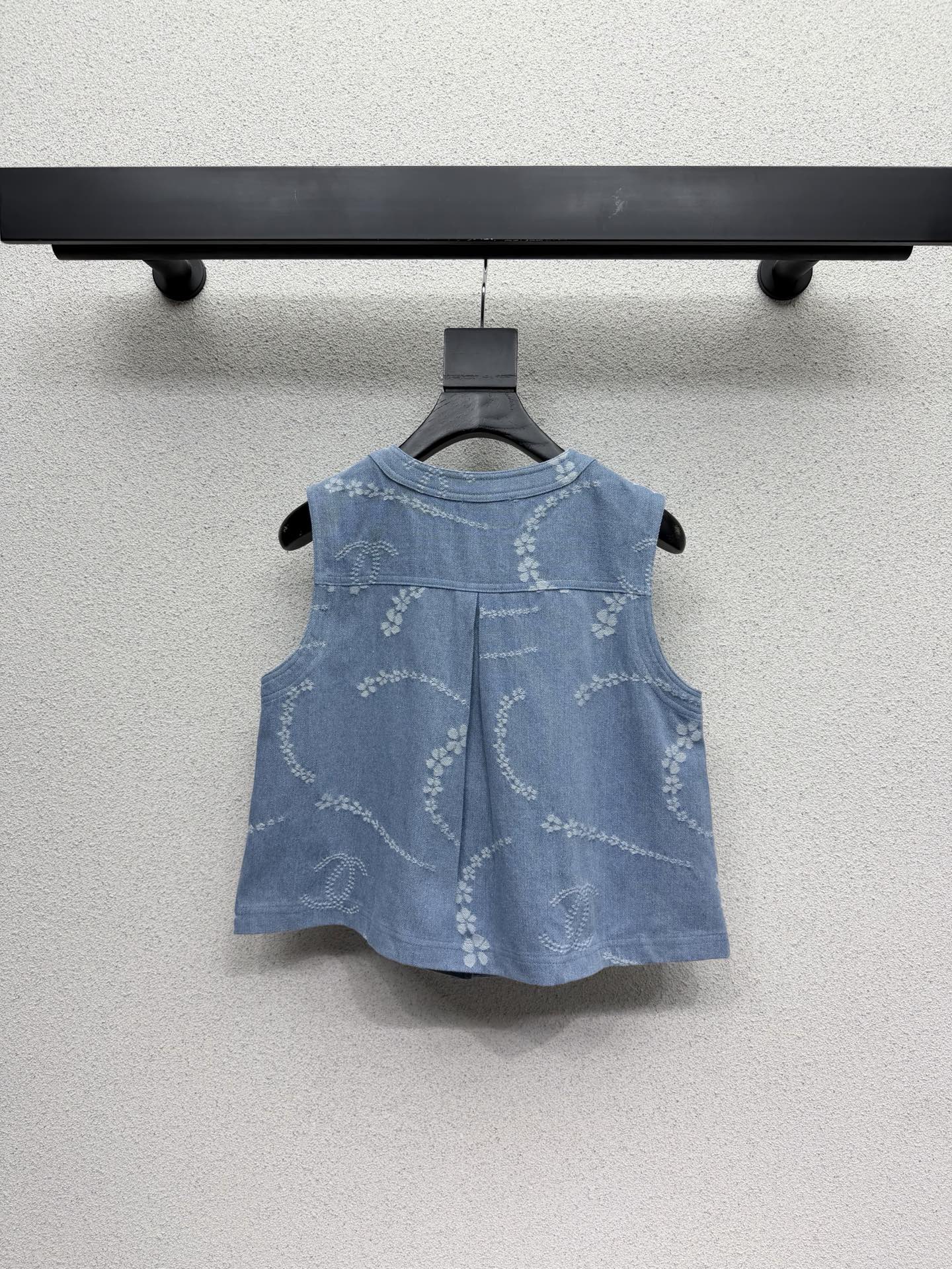 CC Set Jeans Vest Blue Denim 393953