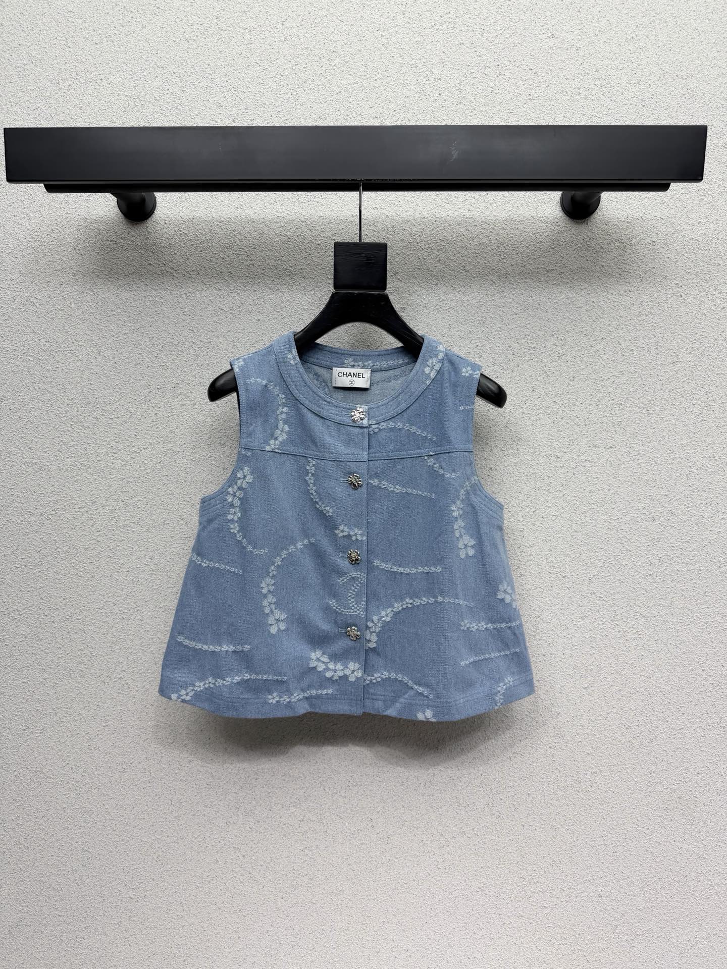 CC Set Jeans Vest Blue Denim 393953