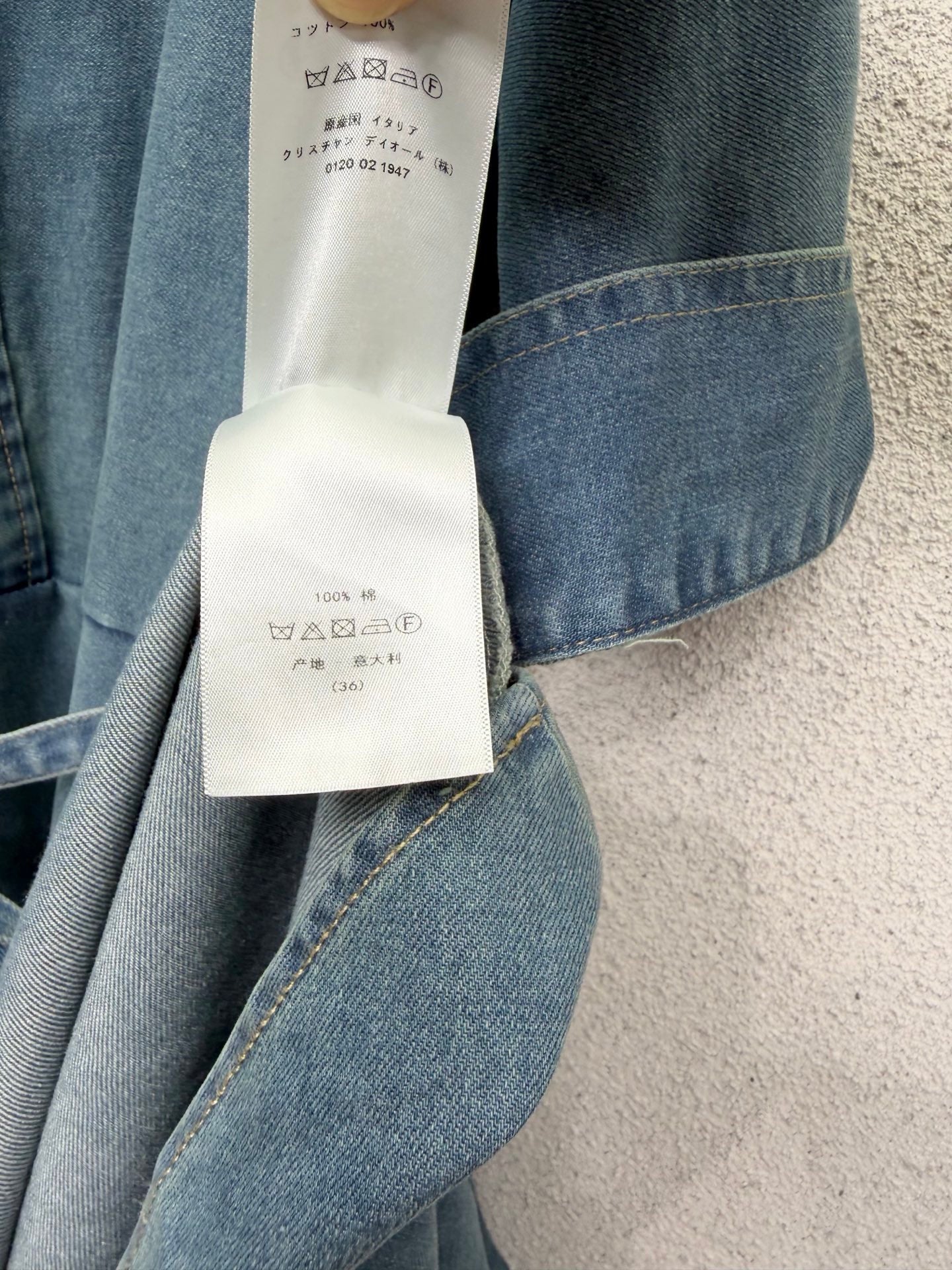 CD 26s Dresses Washed Blue Denim 397755