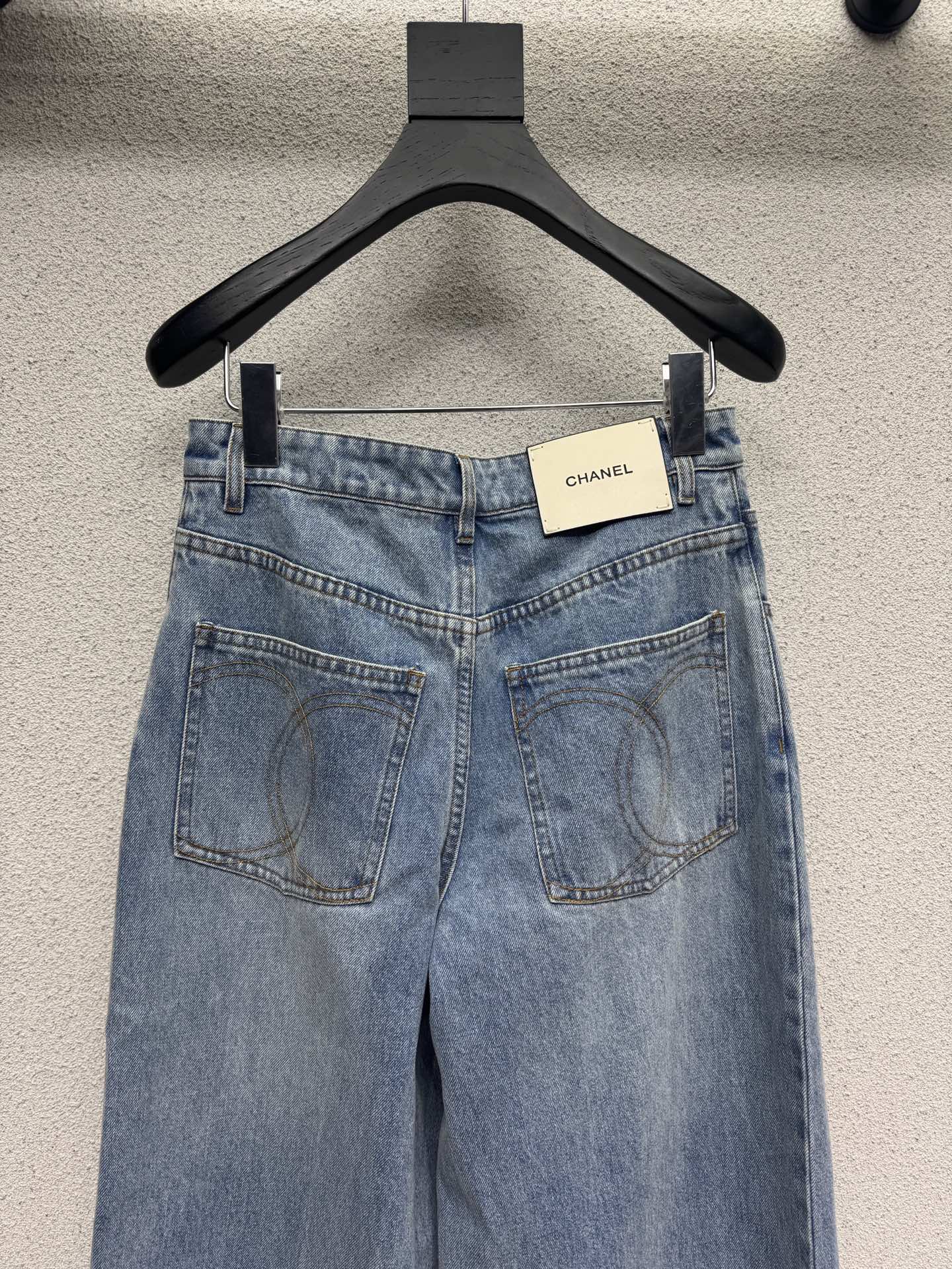 CC 26s Wide-Leg Straight-Leg Jeans Denim 397723