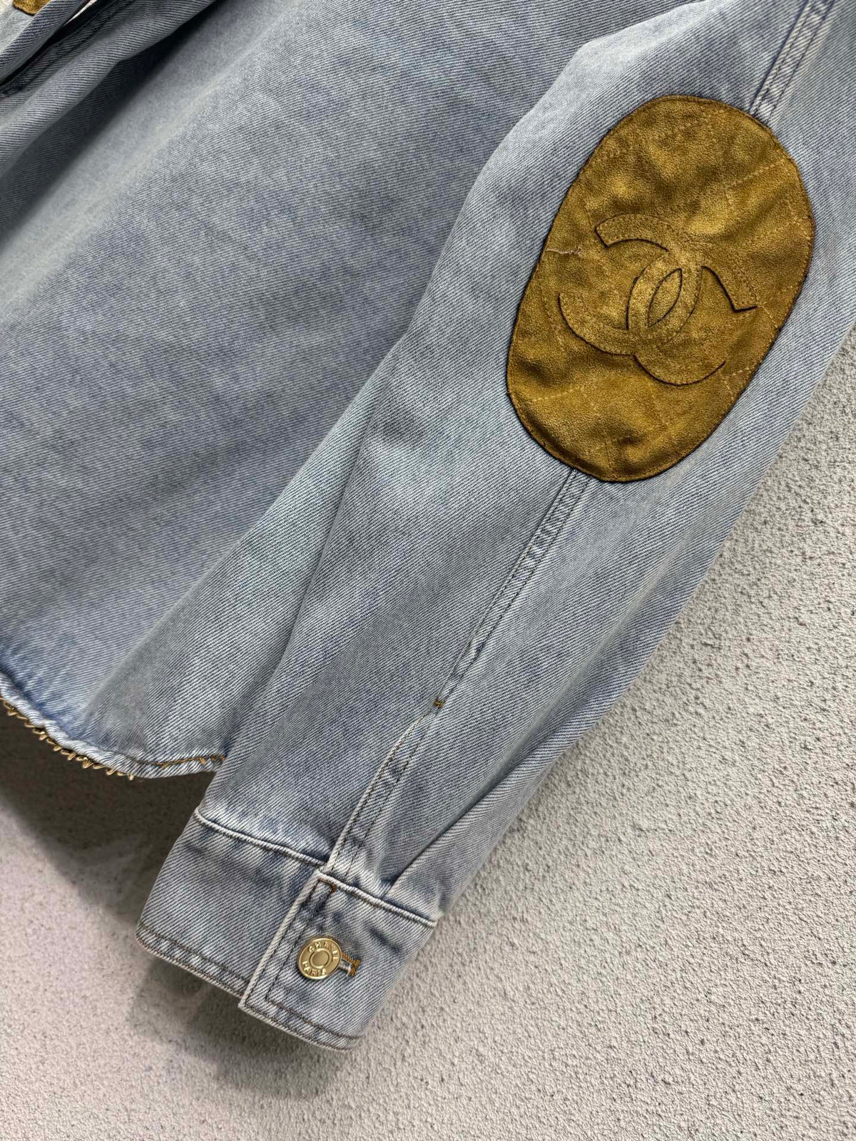 CC 26s Shirt Blue Denim Cotton 439008