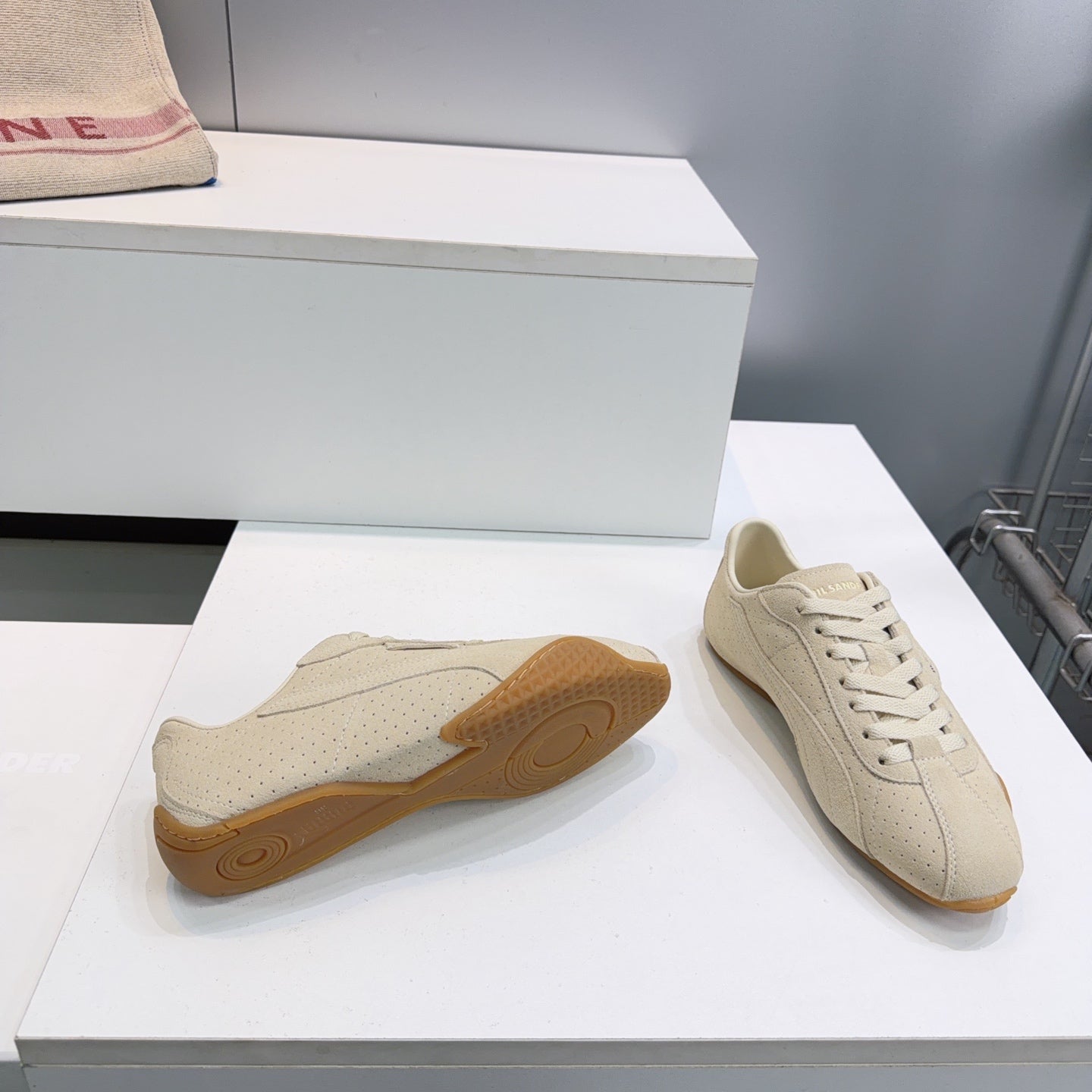 Puma X Jil Sander K-Street Sneakers Khaki Suede 842872