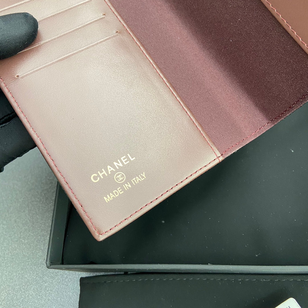 CC Passport Holder Black Caviar GHW 234689