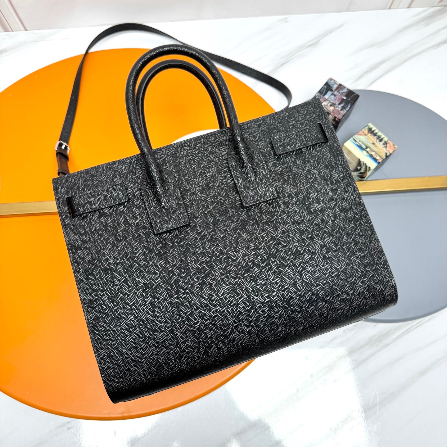 YSL Sac de Jour Baby 32cm Black Caviar 285785