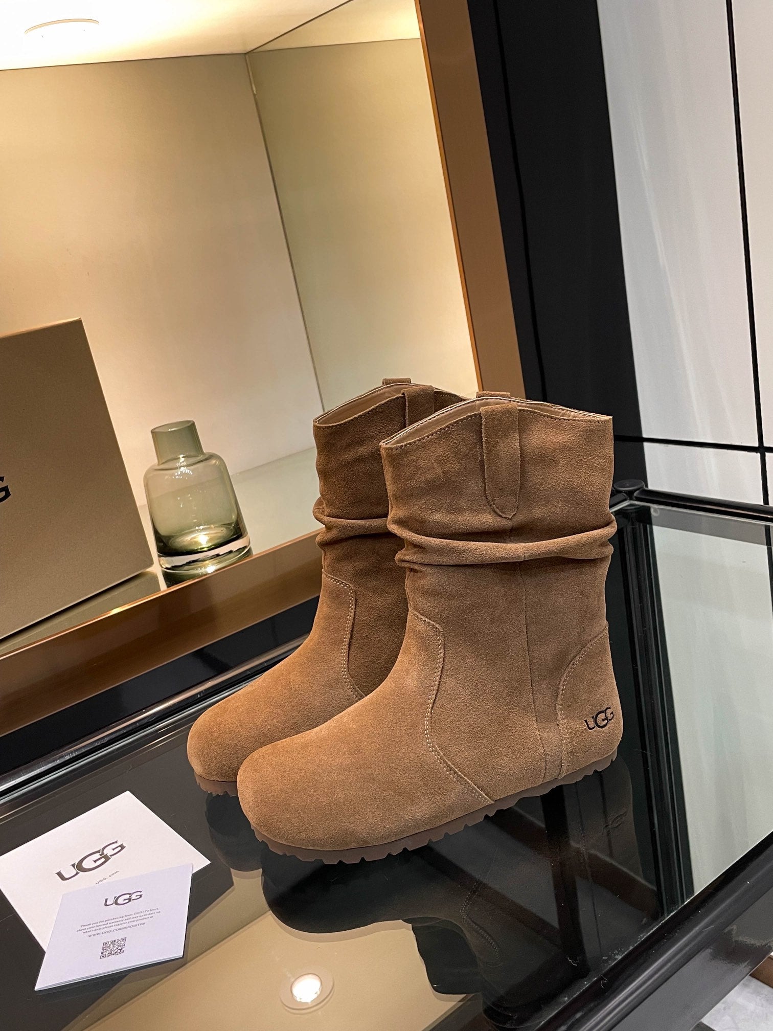 UGG Tasman Boots Brown Suede 527291