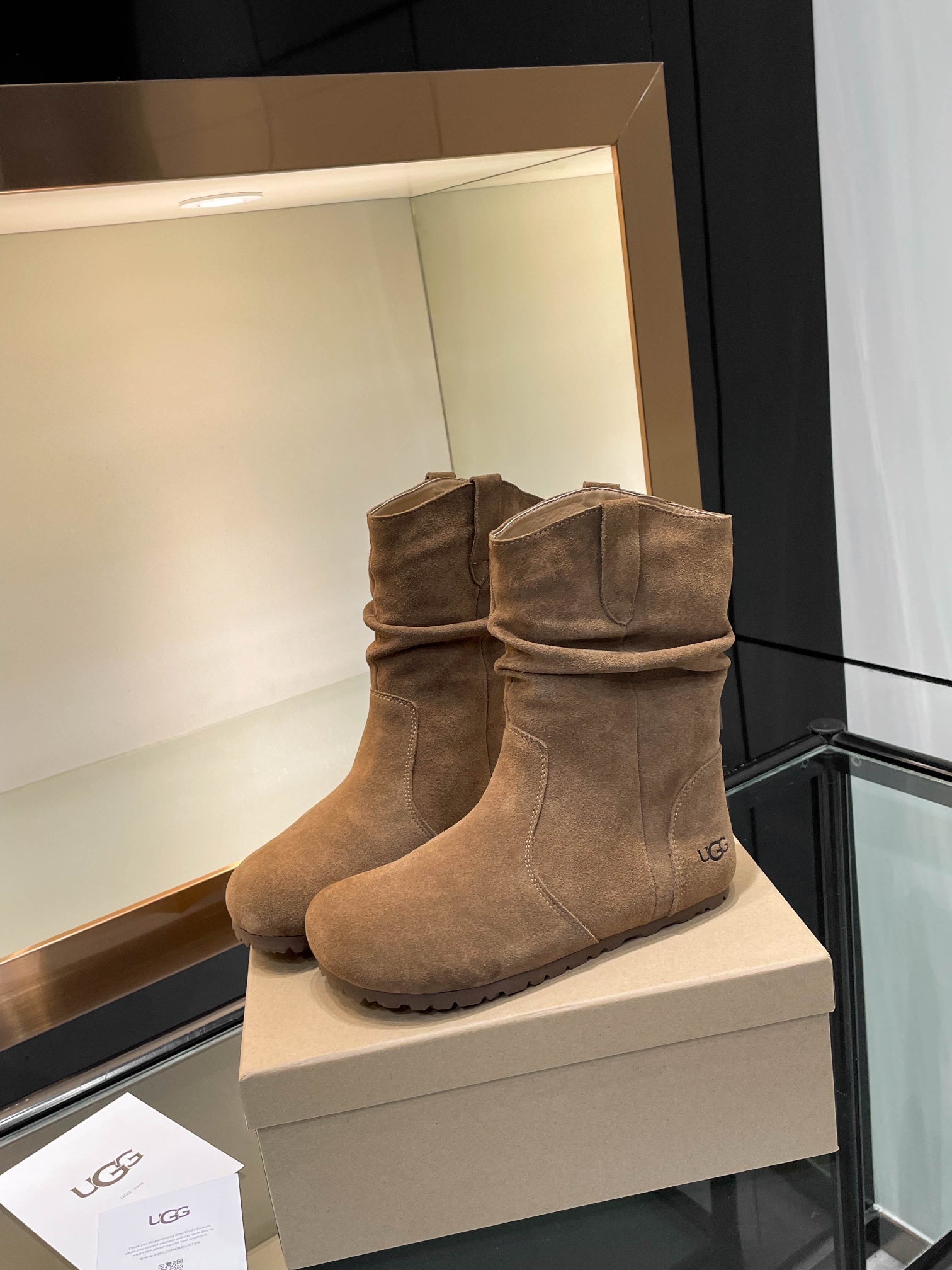 UGG Tasman Boots Brown Suede 527291