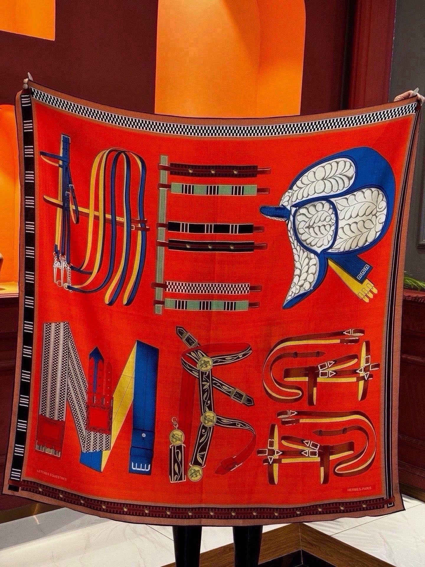 HM 26s Scarf 140 In Cashmere And Silk 433921