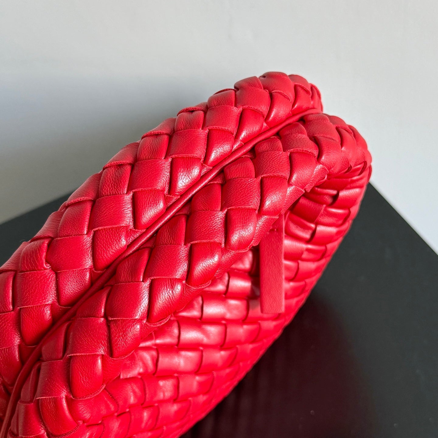 Bottga Veneta 2026 Bag 26cm Red Lambskin