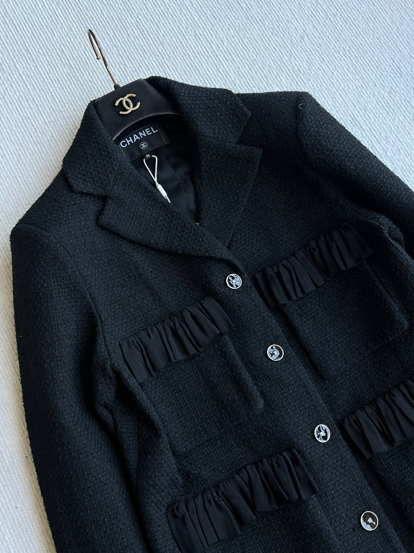 CC 26s Jacket Black Tweed 372574