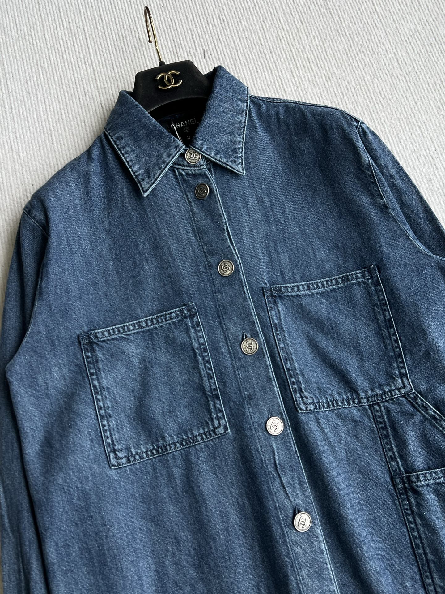 CC 26s Shirt Jacket Blue Denim 360042