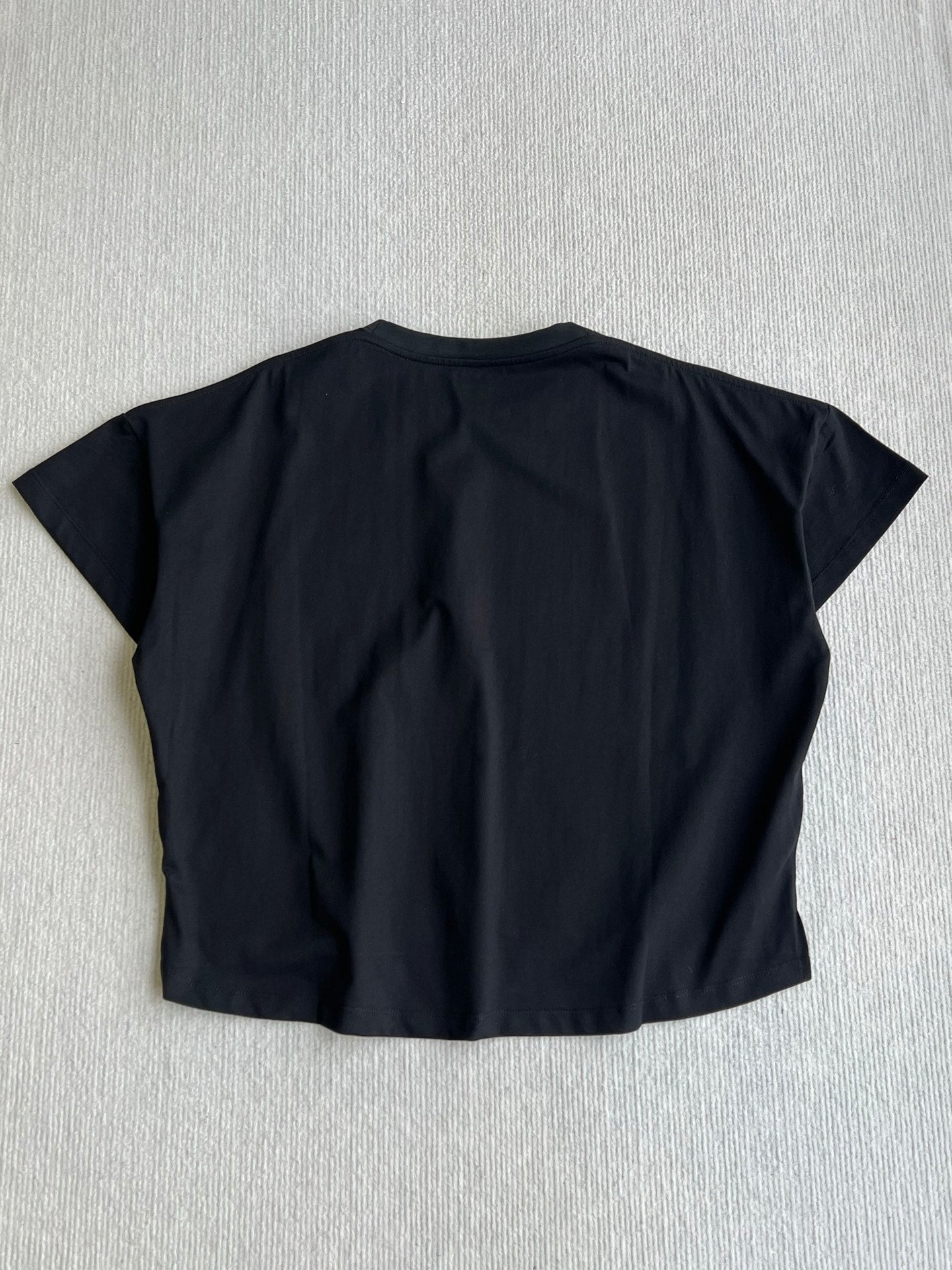 Loewe Boxy fit T-shirt Black Coton 372605