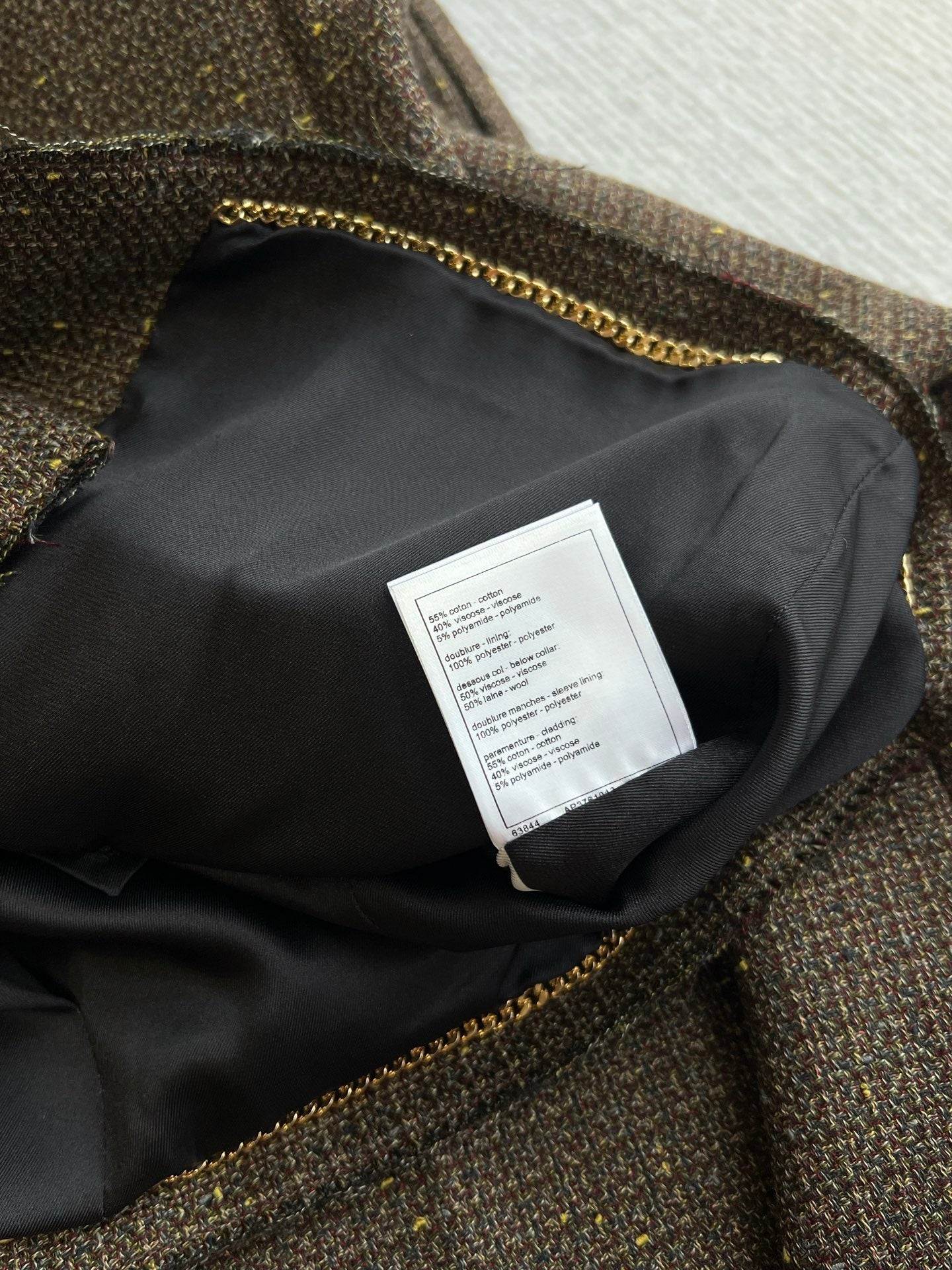 CC 26s Suit Deep Taupe Tweed 405213