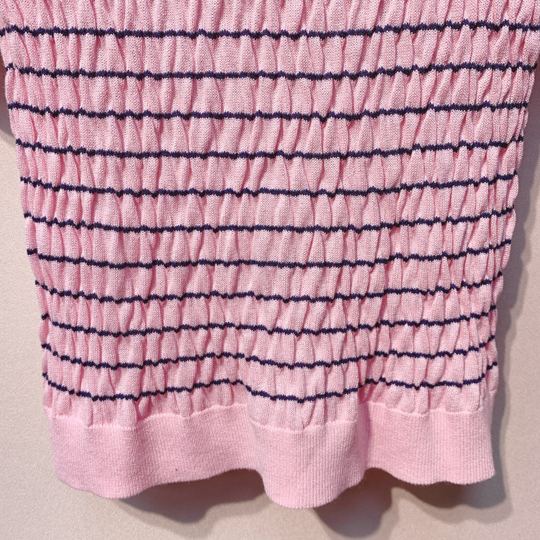 CC 25 Striped Crew Neck T-Shirt Tencel 289188