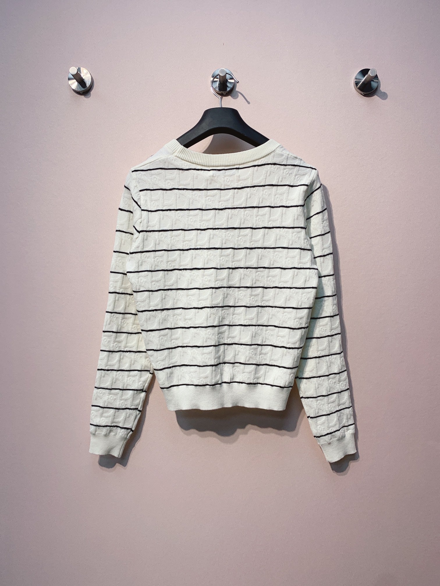 CD 25 Sweater Black And White Wool 301579